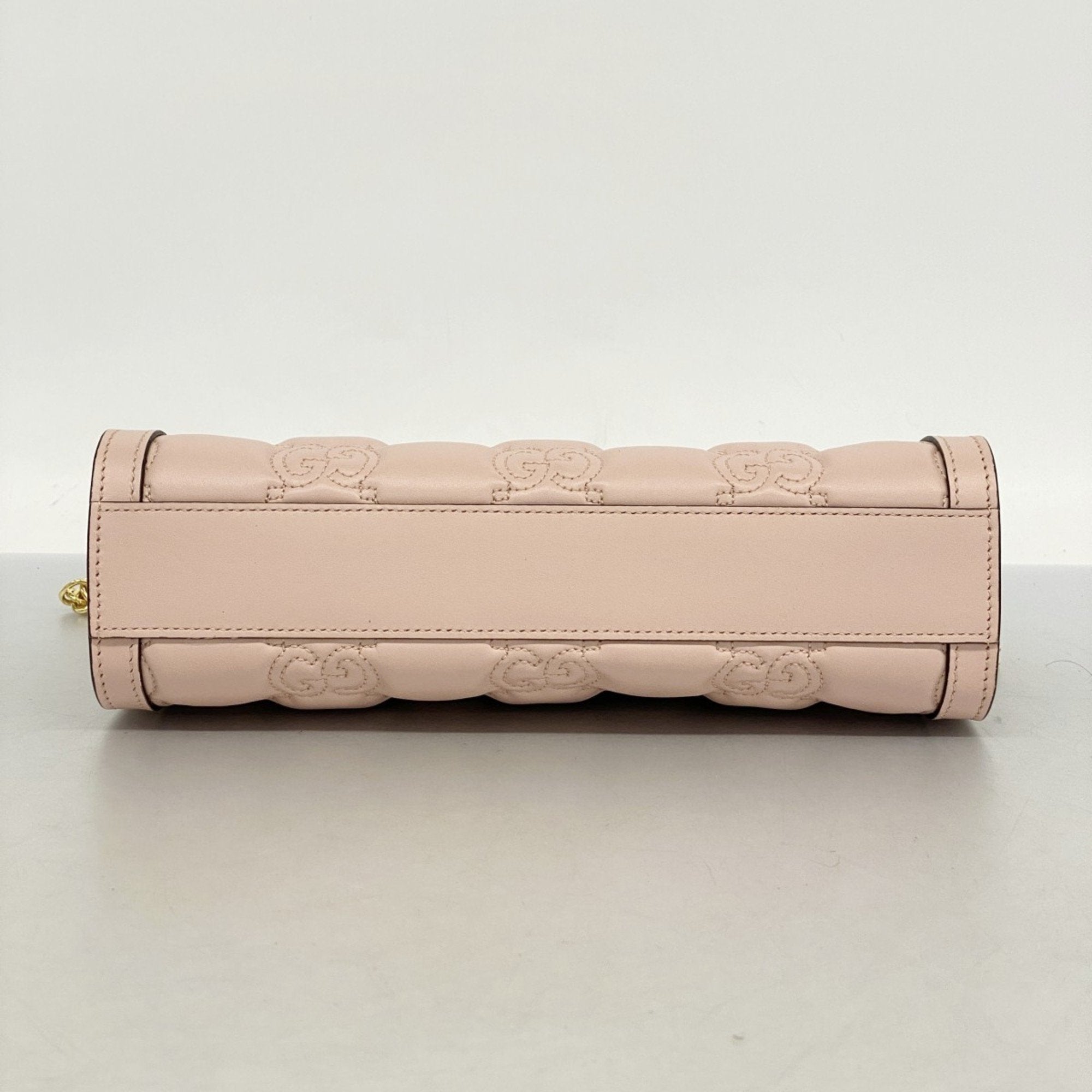 GCCI GG Matelasse Shoulder Bag 702200 Leather Light Pink Women's P1746490