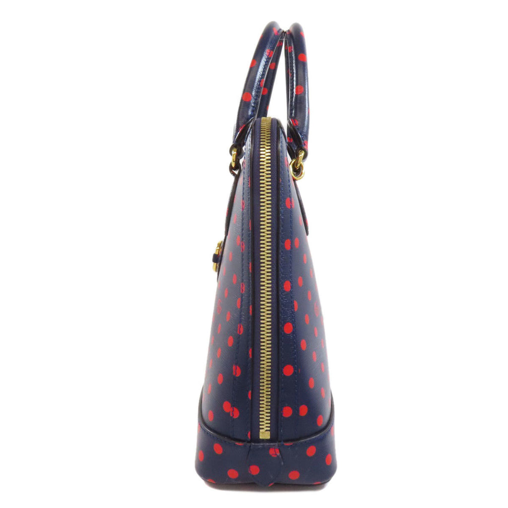 GCCI 620850 Horsebit Polka Dot Handbag Leather Women's GUCCI