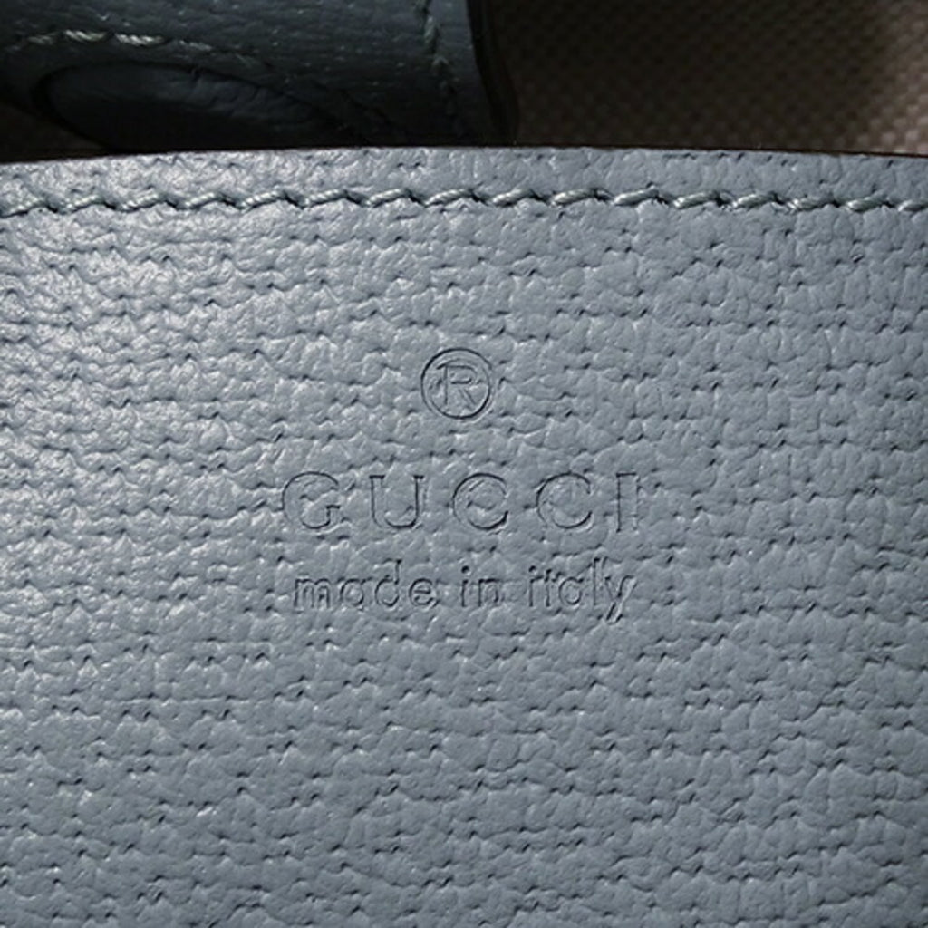 GCCI Women's Shoulder Bag Ophidia GG Supreme Dusty Blue 781402 Light