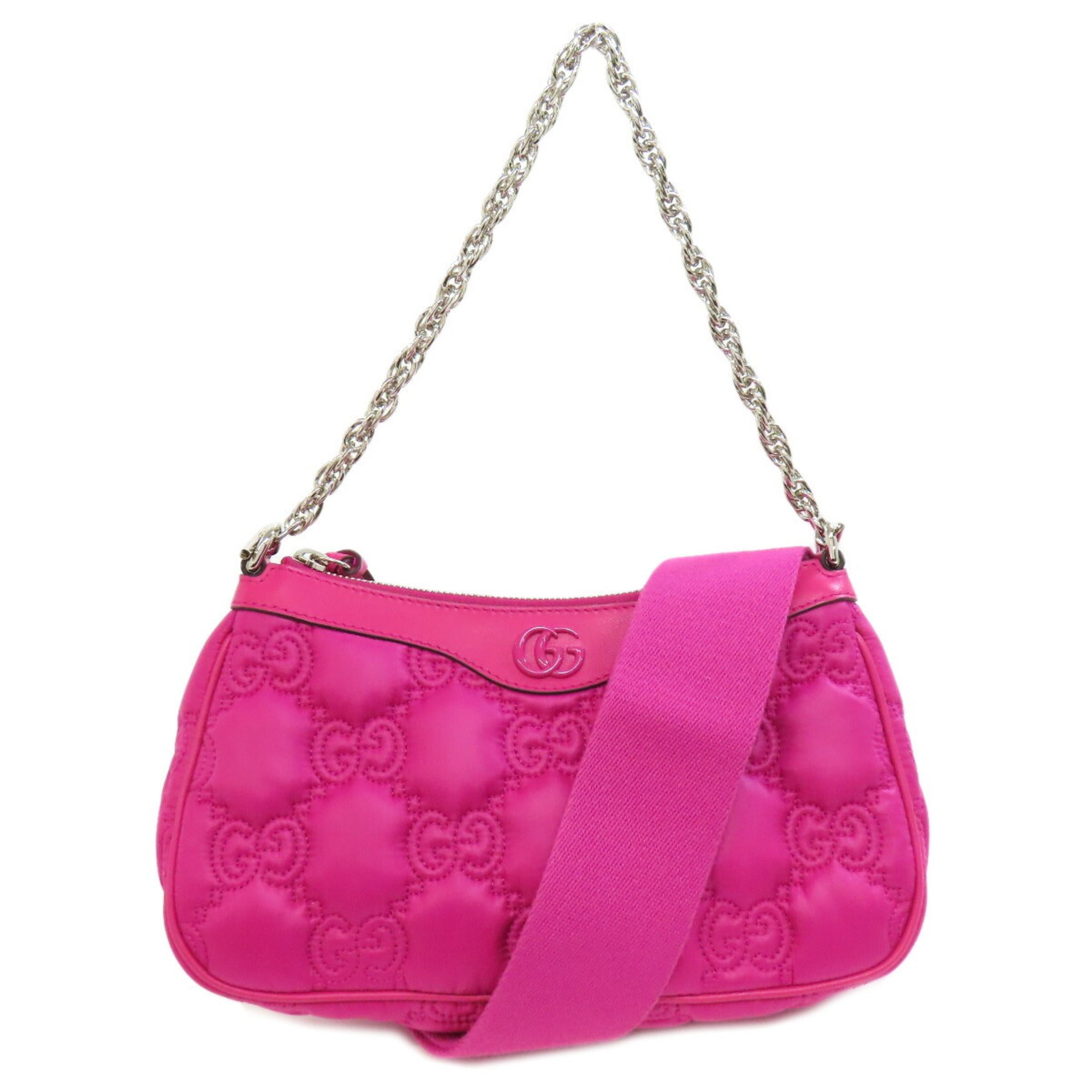 GCCI 735049 GG Matelasse Handbag Nylon Material Women's GUCCI