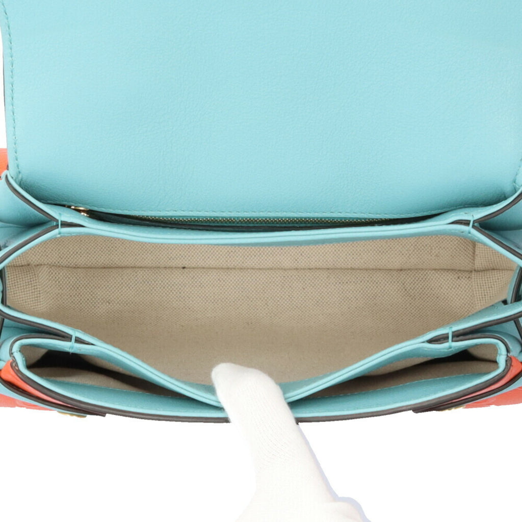 GCCI Small Shoulder Bag Leather 675791 Orange Women's GUCCI