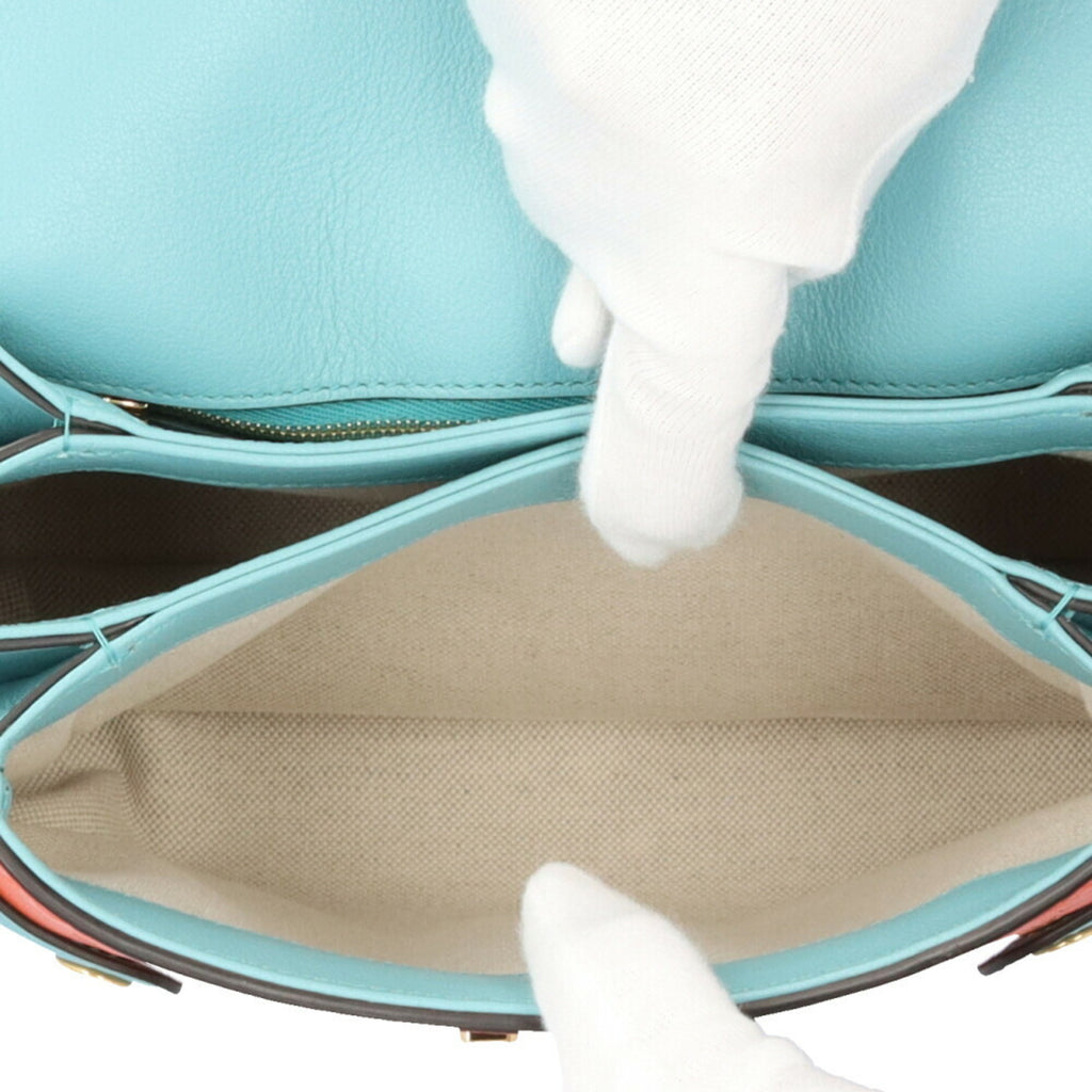 GCCI Small Shoulder Bag Leather 675791 Orange Women's GUCCI