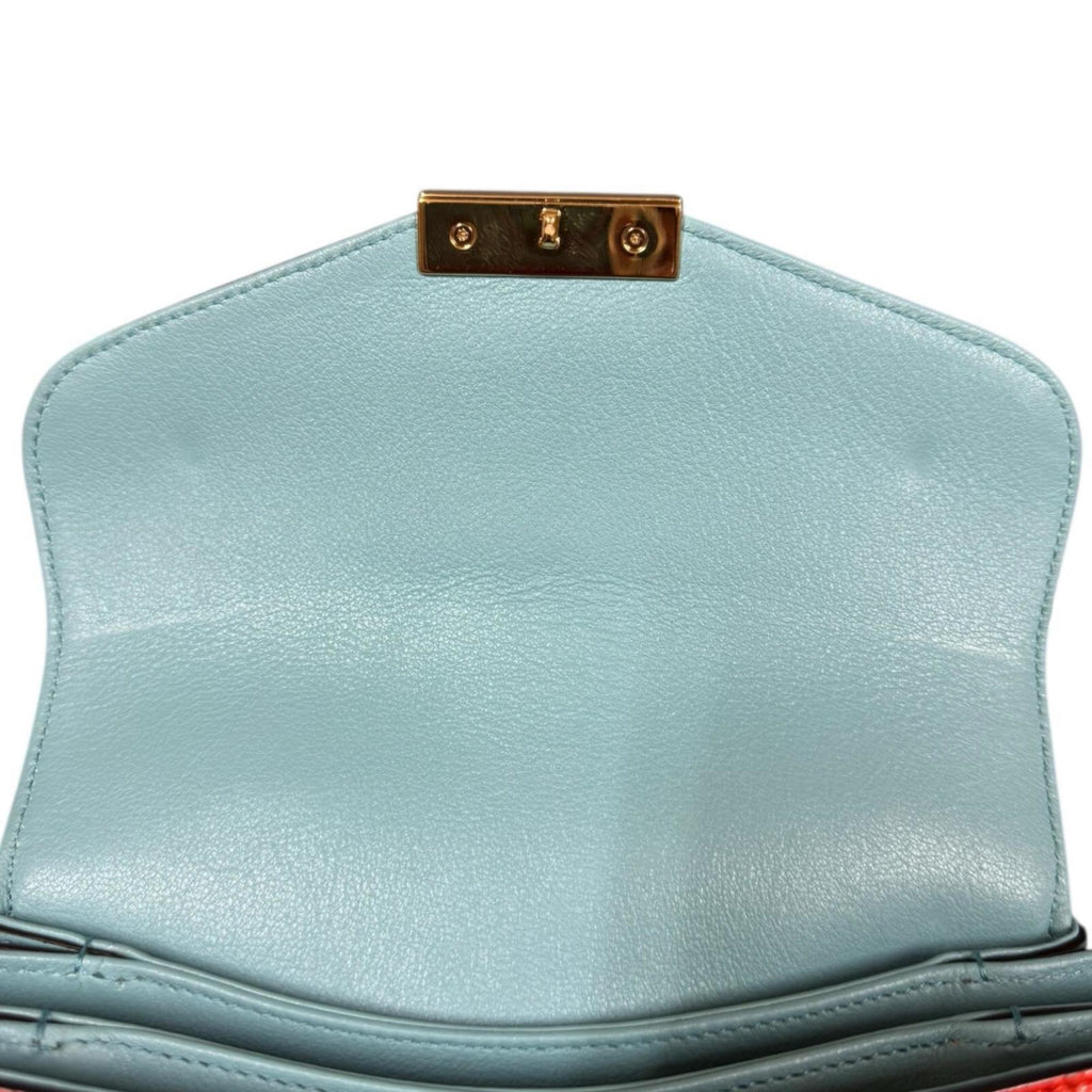 GCCI Small Shoulder Bag Leather 675791 Orange Women's GUCCI