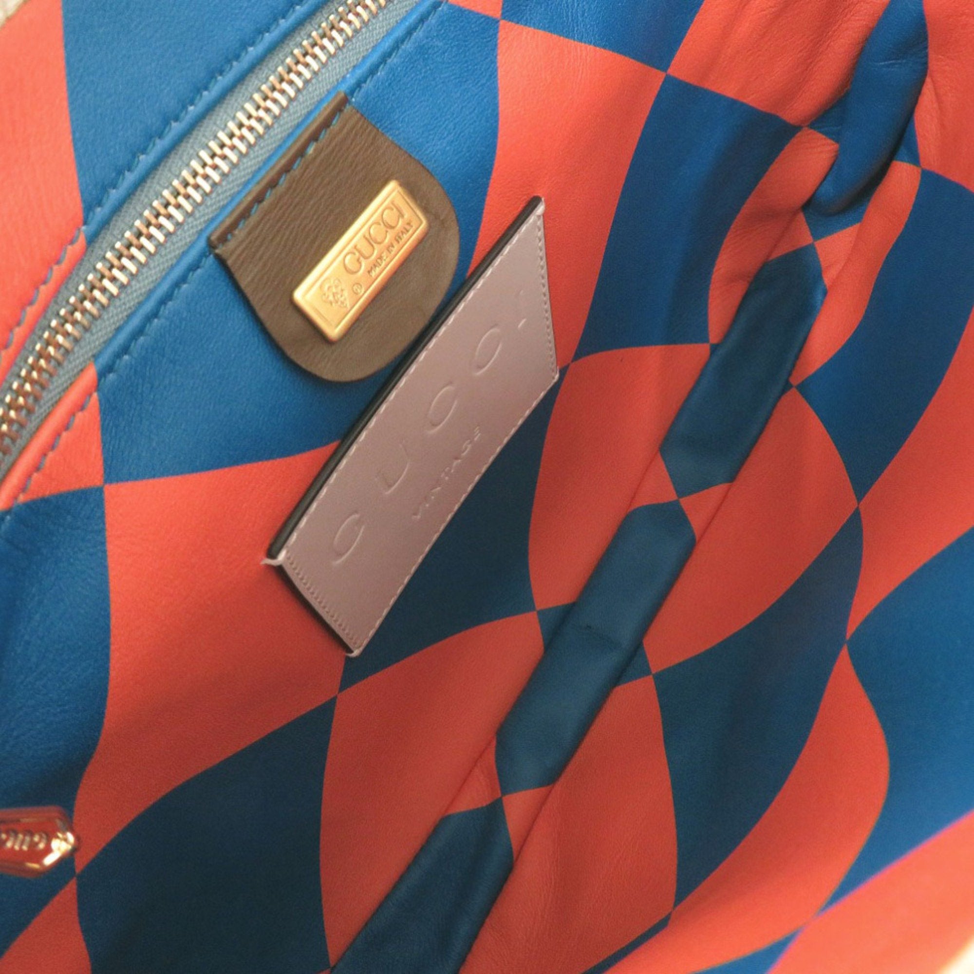 GCCI Like new Gucci Vault Vintage Jackie suede leather brown and khaki shoulder bag 1220 GUCCI