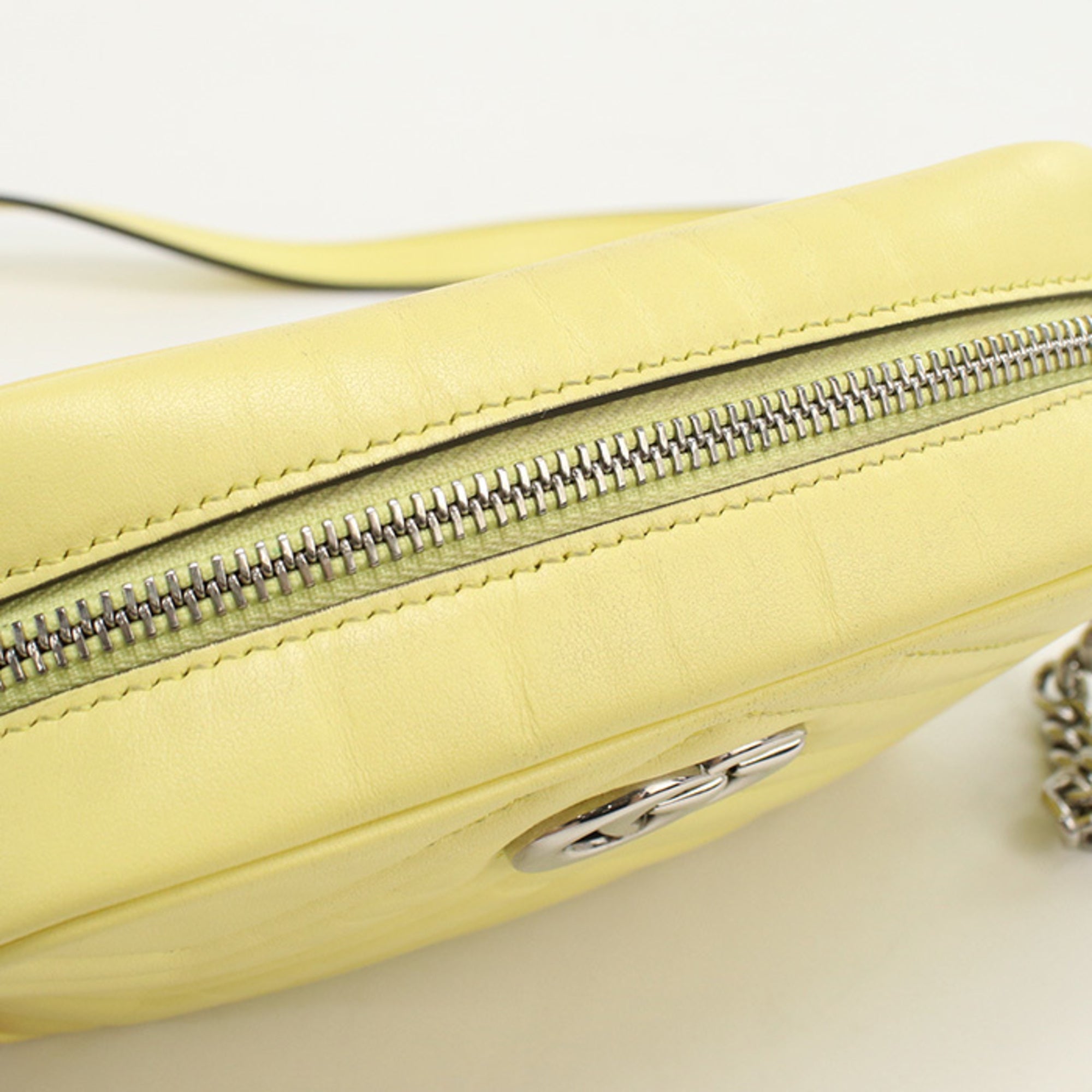 GCCI GG Marmont Shoulder Bag GU93319 634936 Mini Camera Women's Yellow