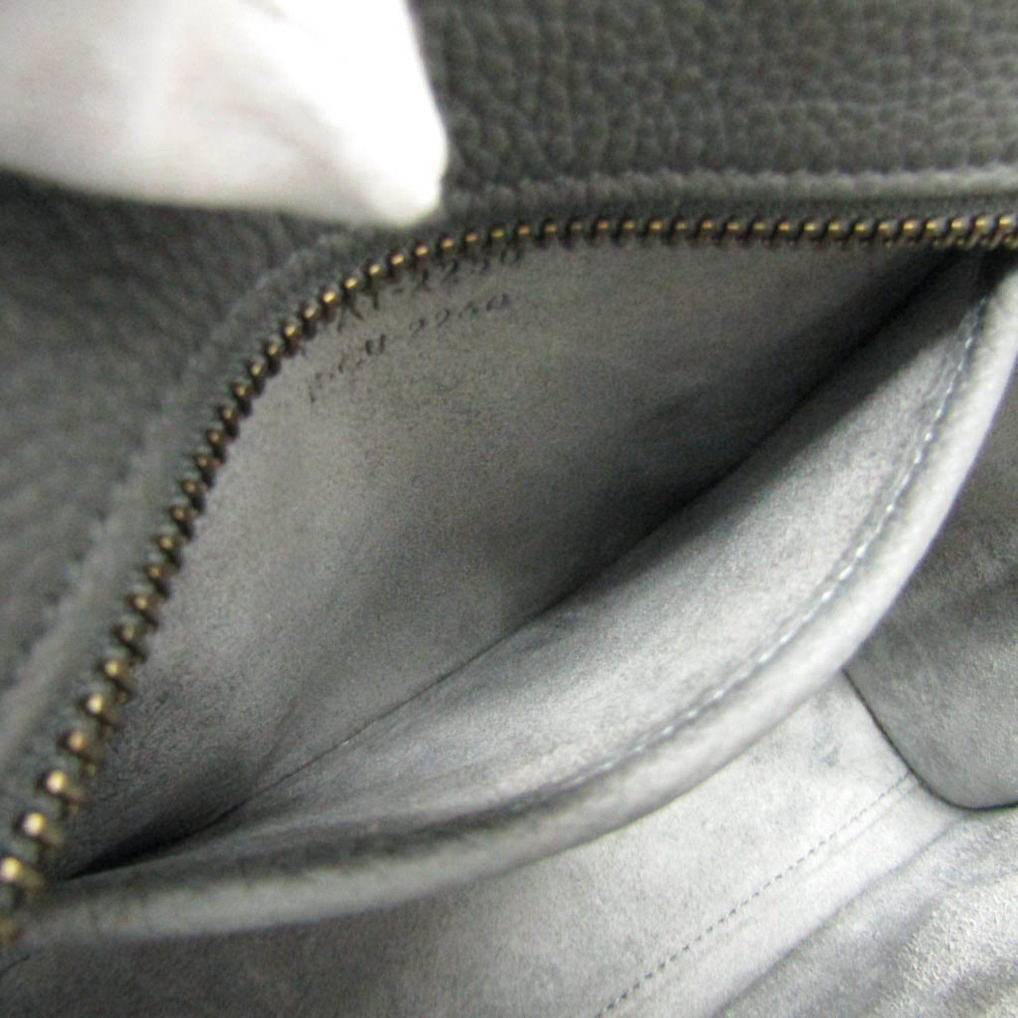 CLNI Luggage Nano 189243 Women's Leather Handbag,Shoulder Bag Gray