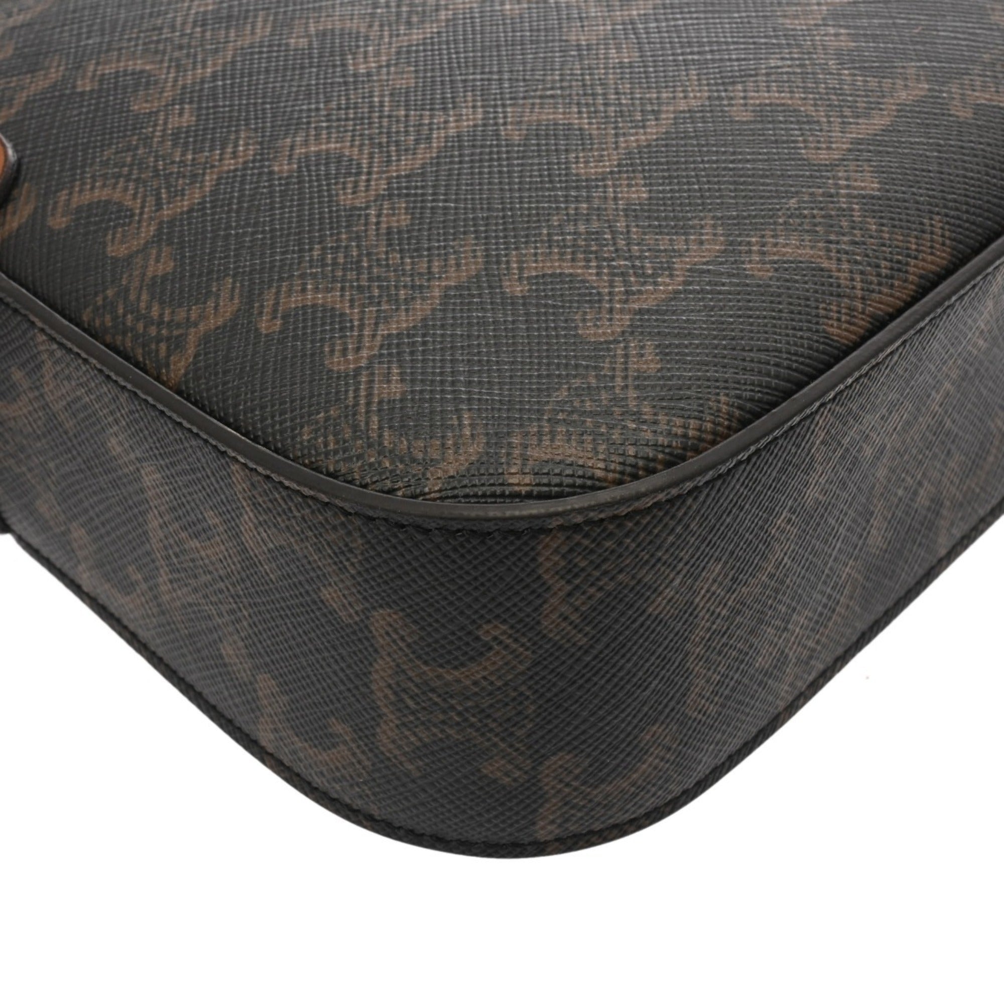 CLNI Camera Bag Brown 191522BZK Women's PVC Leather Shoulder A