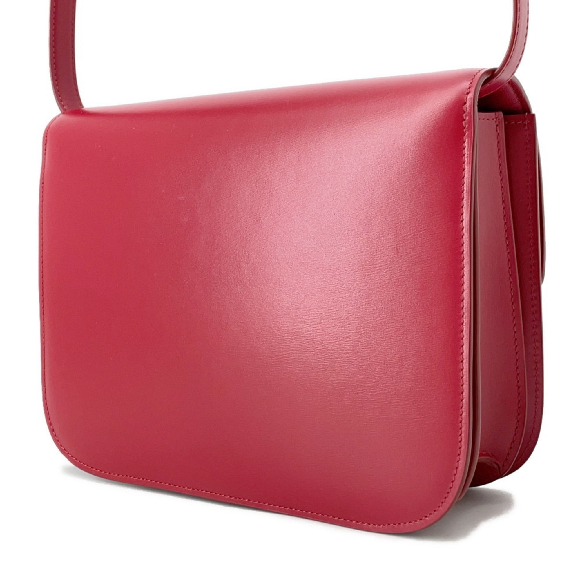 CLNI Classic Box Medium Leather Shoulder Bag 189173DLS CELINE