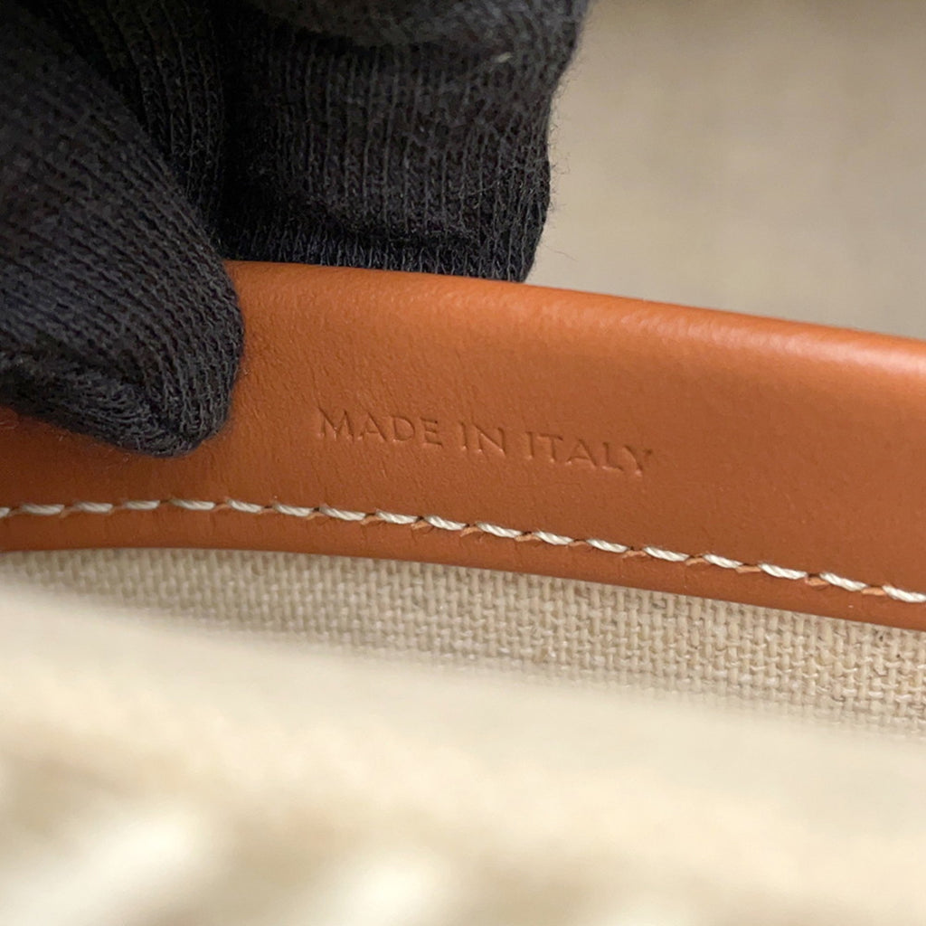 CLNI Small Cabas Thais Canvas Handbag 199162 CELINE 2-way