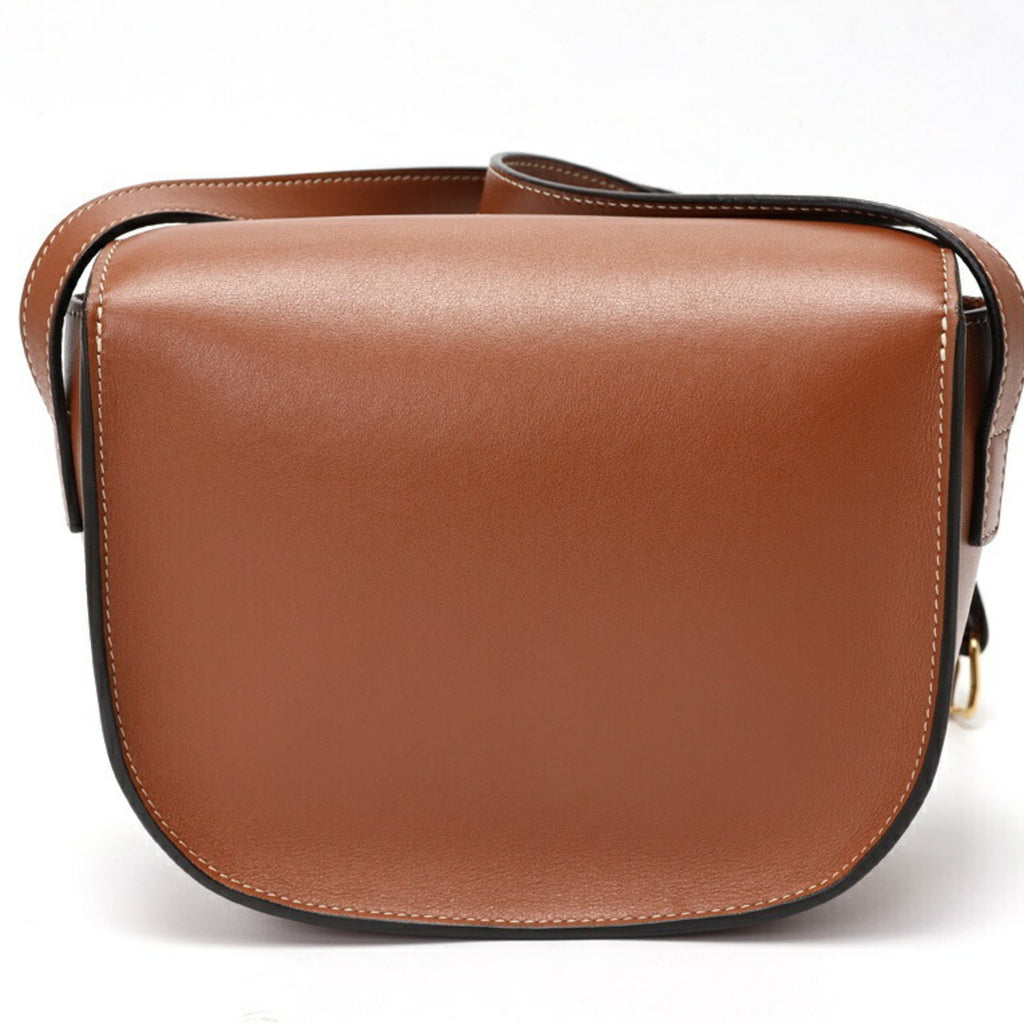 CLNI Folco Cuir Triomphe Shoulder Bag 198263DU3.04LU Smooth Calfskin Tan E-157919