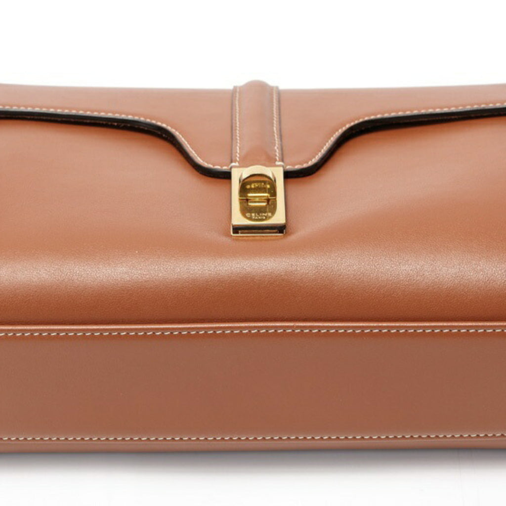 CLNI Teen Soft 16 (Ceze) Shoulder Bag 196853CR4.04LU Calfskin Tan S-158969