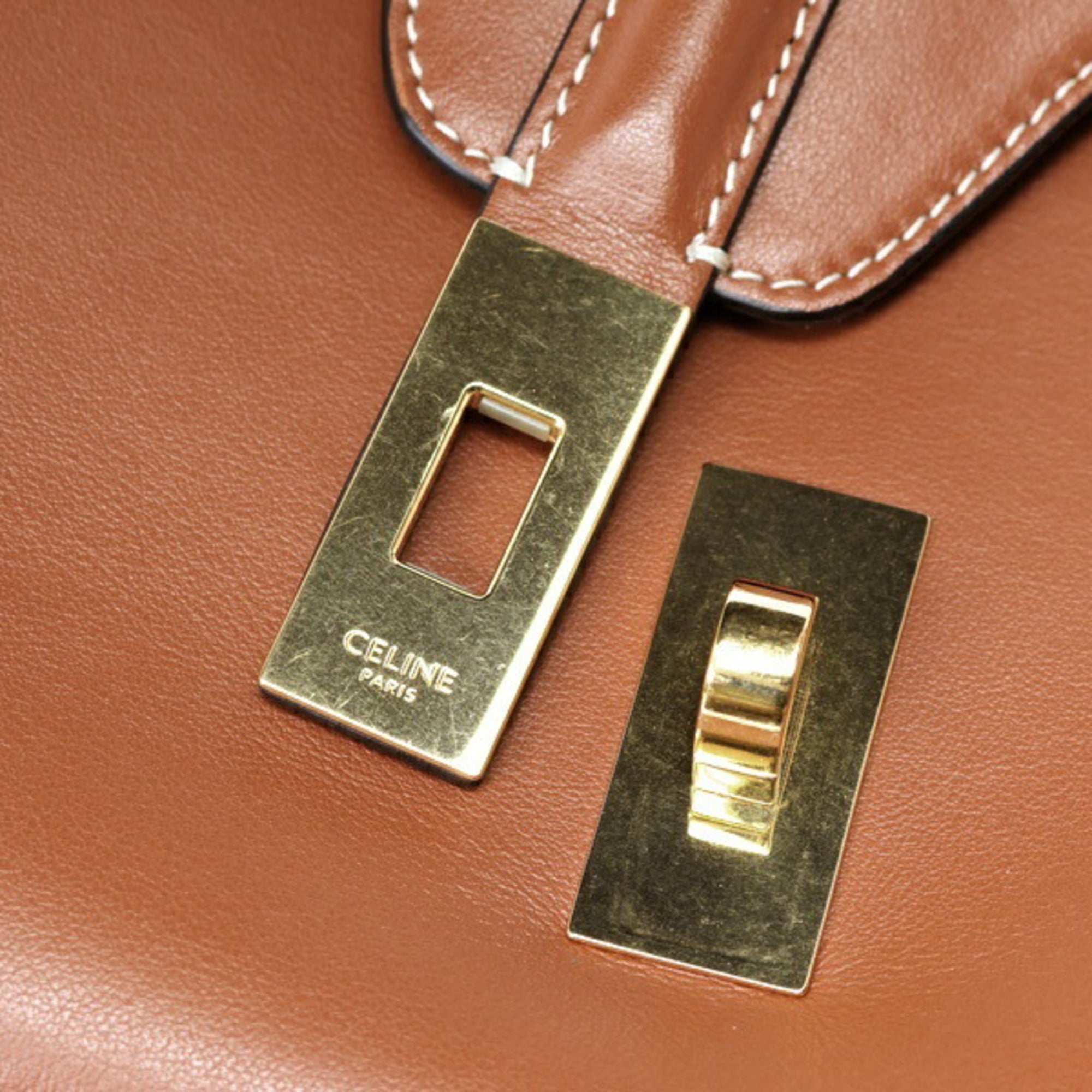 CLNI Teen Soft 16 (Ceze) Shoulder Bag 196853CR4.04LU Calfskin Tan S-158969