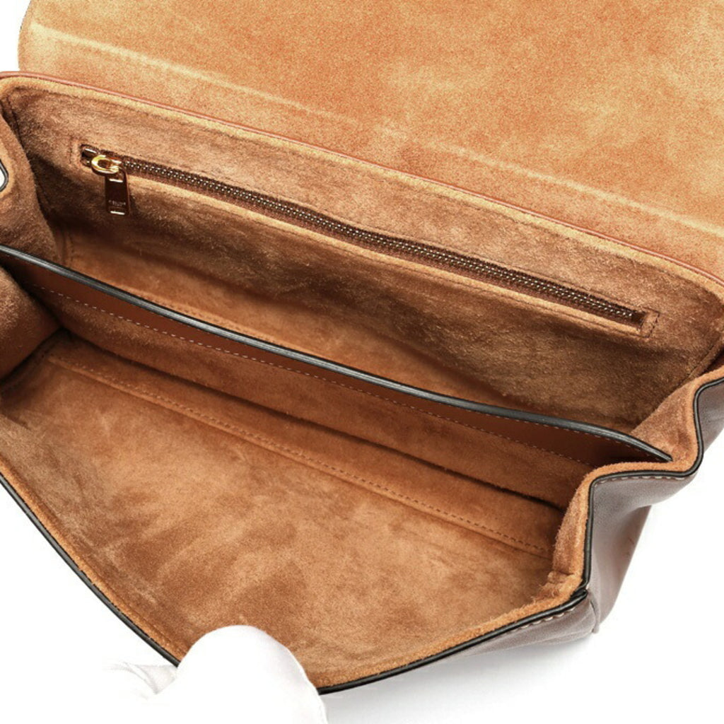 CLNI Teen Soft 16 (Ceze) Shoulder Bag 196853CR4.04LU Calfskin Tan S-158969