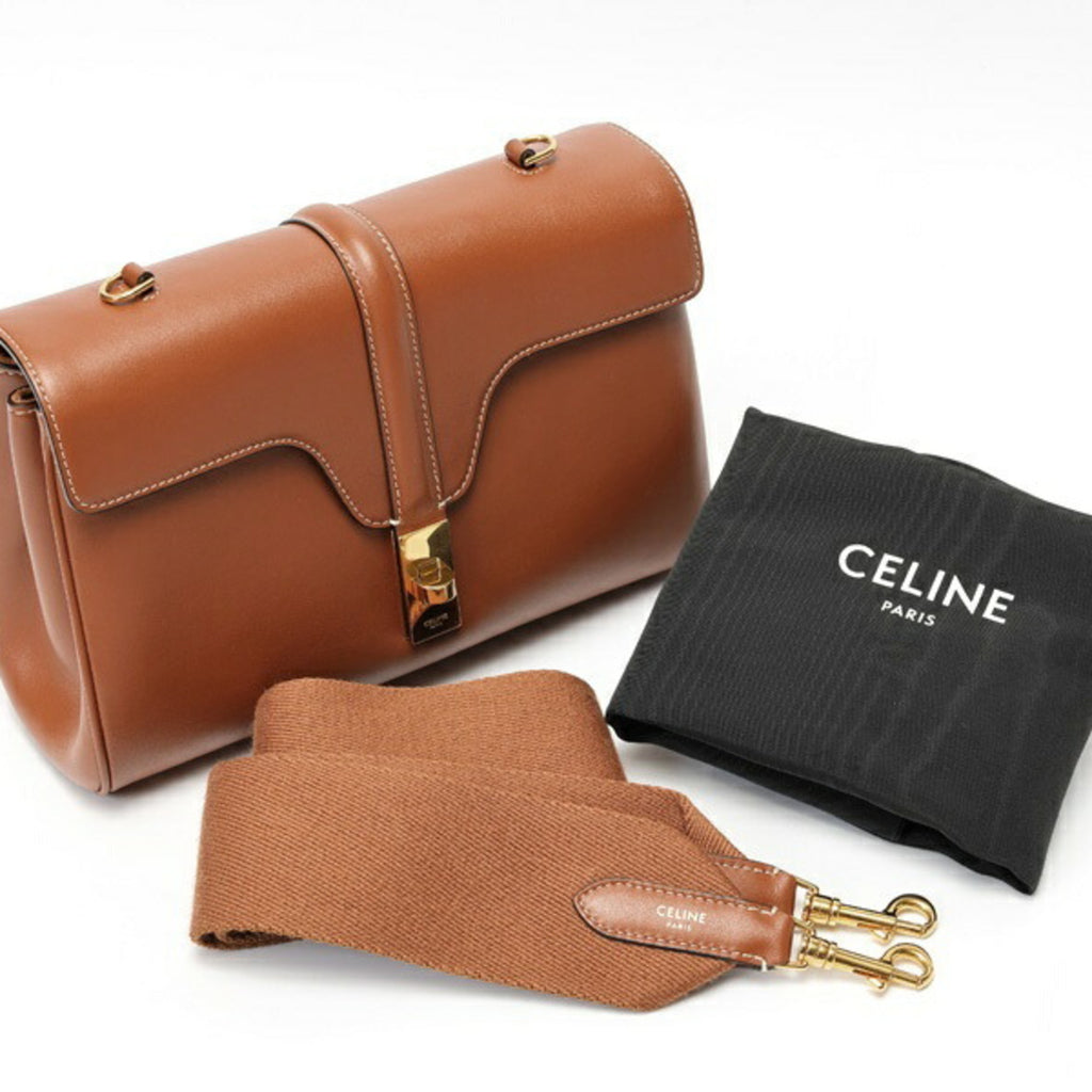 CLNI Teen Soft 16 (Ceze) Shoulder Bag 196853CR4.04LU Calfskin Tan S-158969