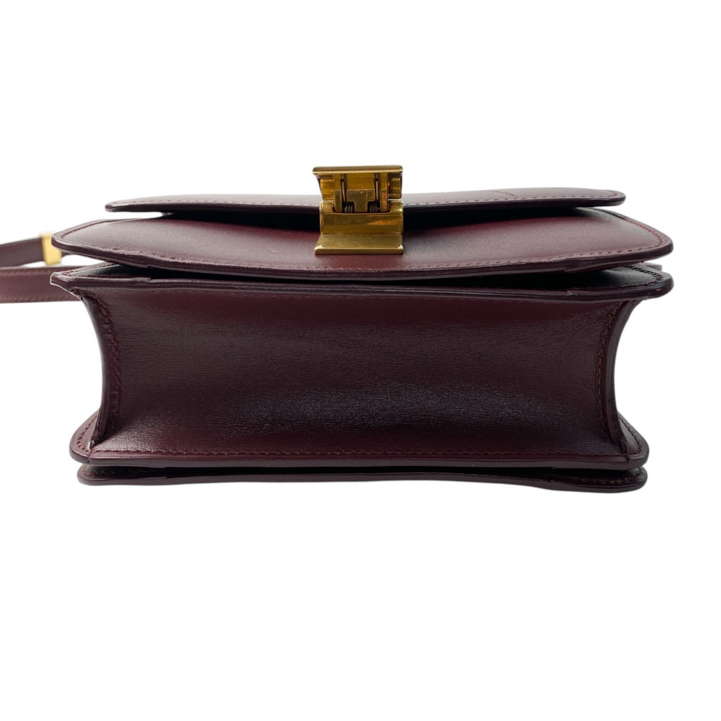 CLNI Women's Classic Mini Teen Box Shoulder Bag