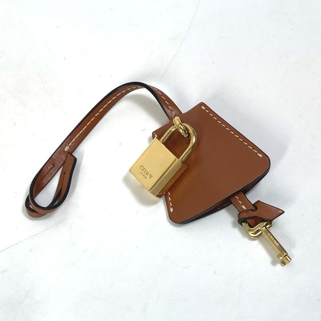 CLNI 19006 Shoulder Logo Tote Bag Shoulder Bag Brown