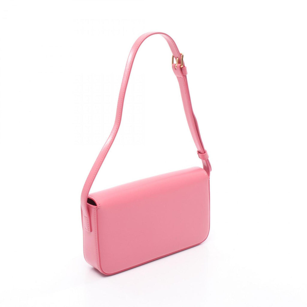 CLNI Claude Triomphe shoulder bag, leather, women's, pink
