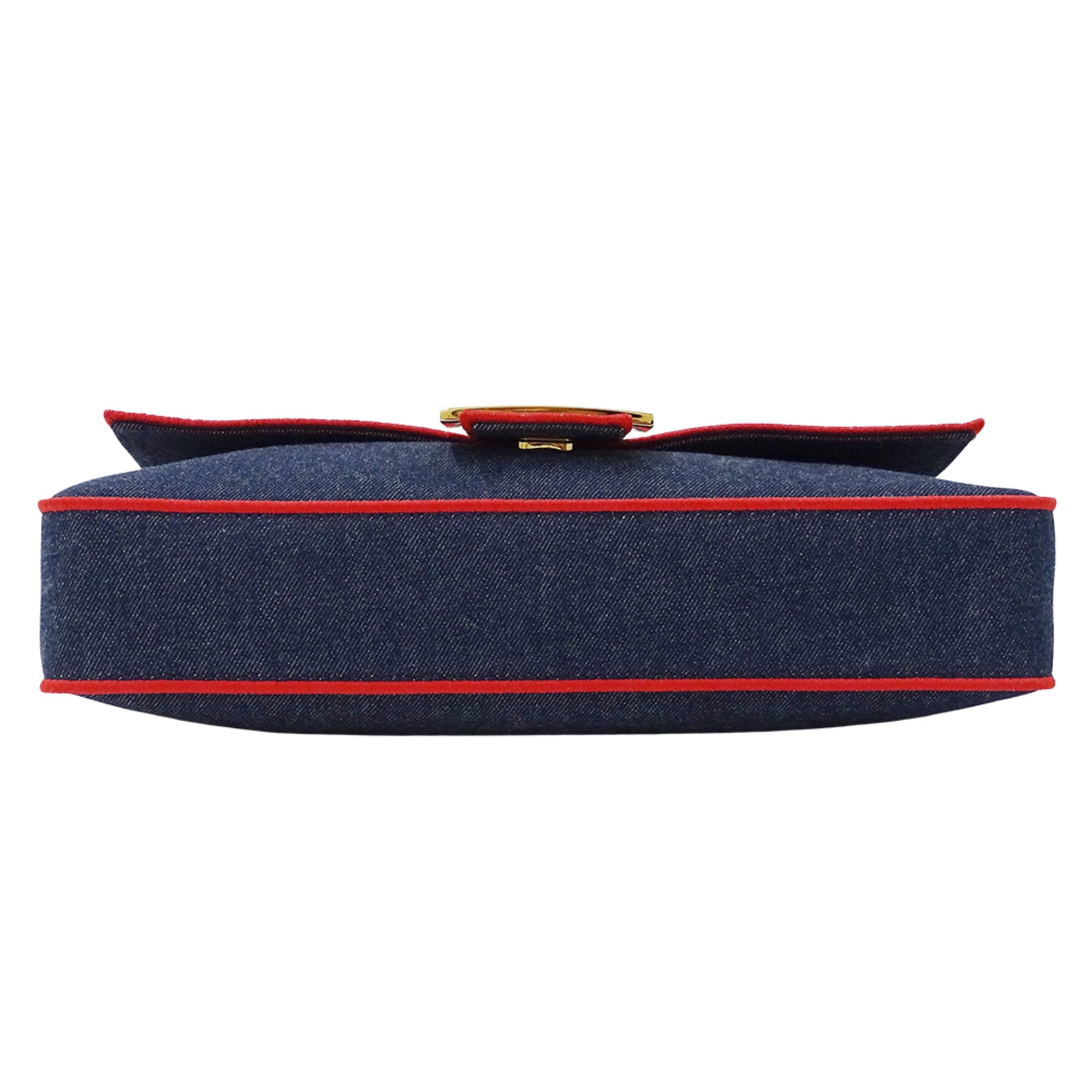 FDI Mamma Bucket Bag, Women's, 2-Way Handbag/Shoulder Denim Blue, 8BR771