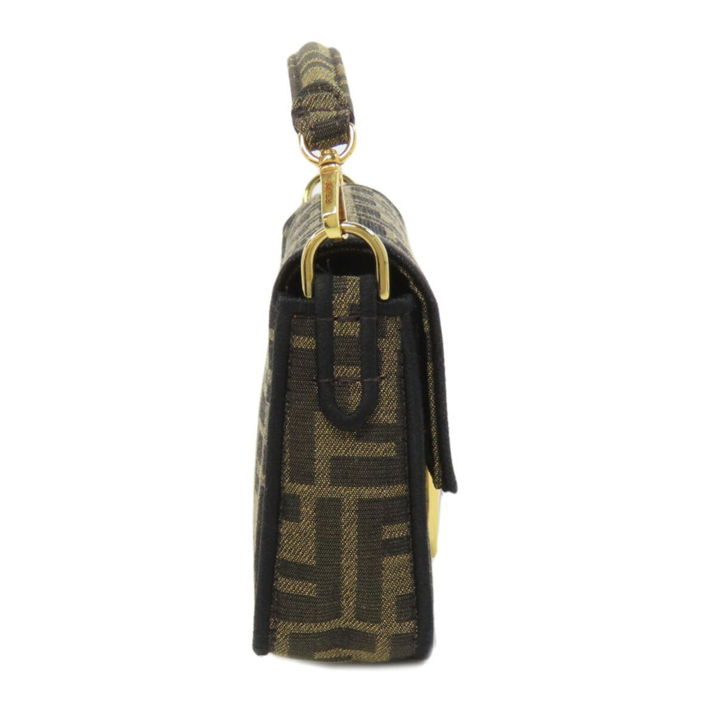 FDI Zucca pattern shoulder bag canvas for women