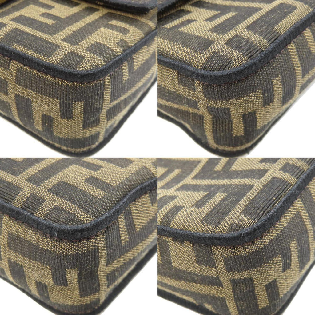 FDI Zucca pattern shoulder bag canvas for women