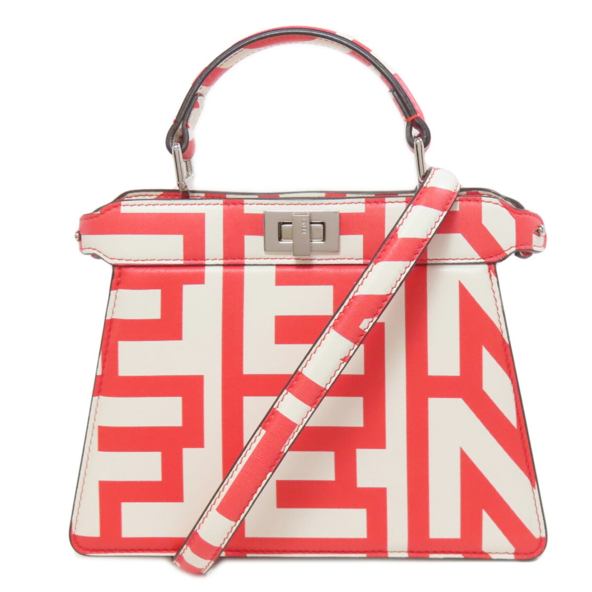 FDI Marc Jacobs Collaboration Peekaboo I See You Handbag Calfskin Women's FENDI