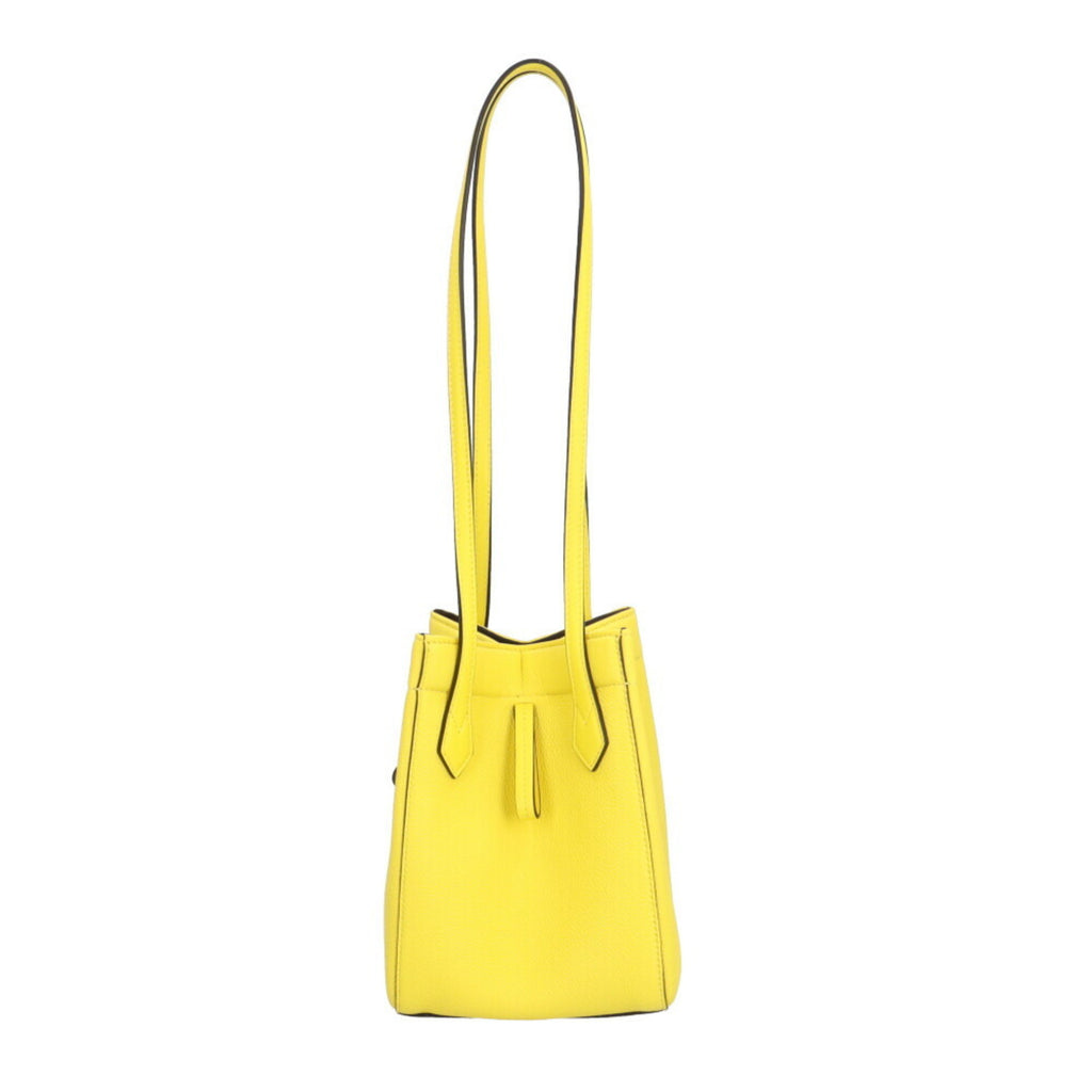 FDI Origami Small Shoulder Bag, Leather, 8BS083, Yellow, Women's, FENDI