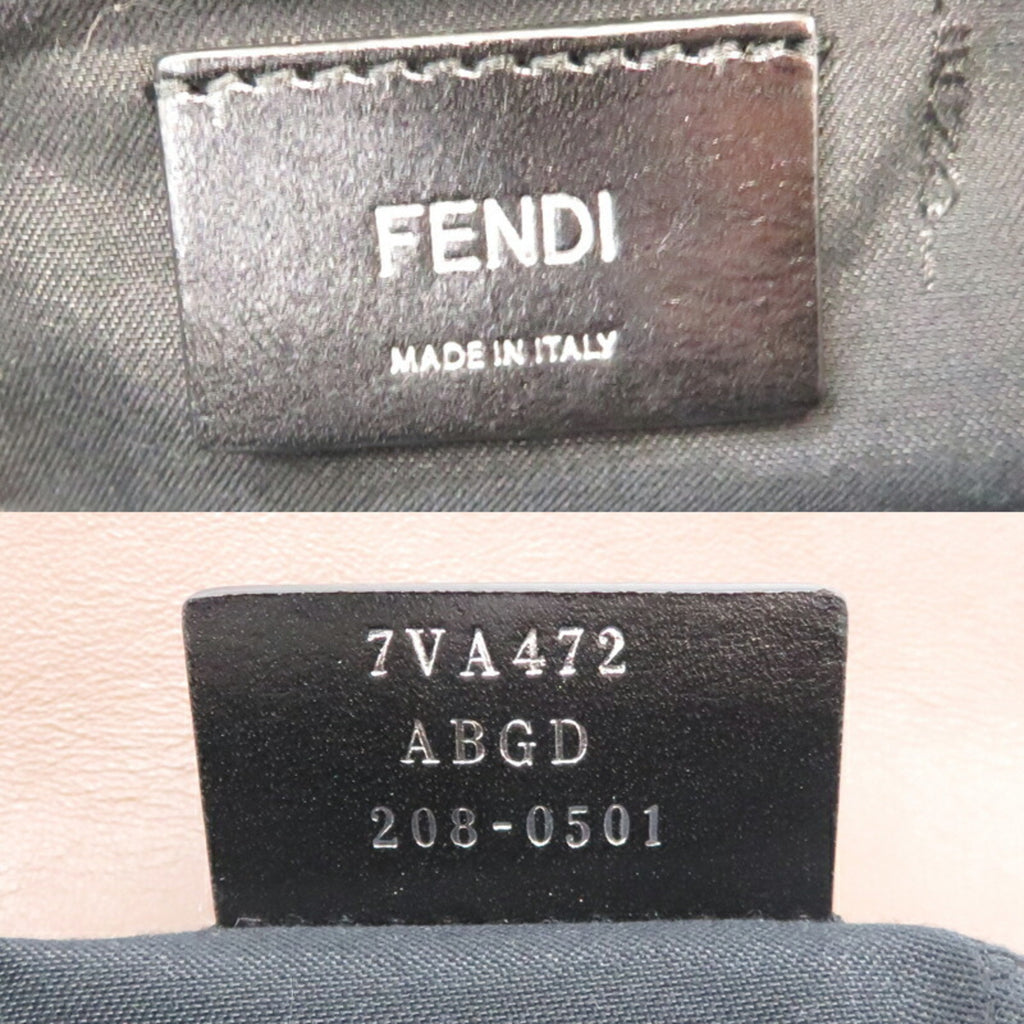 FDI Bucket Women's Shoulder Bag 7V72 Canvas Dark Yellow