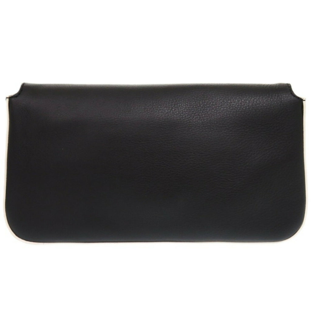 FDI Monster Bugs Leather Black Shoulder Bag 1662FENDI