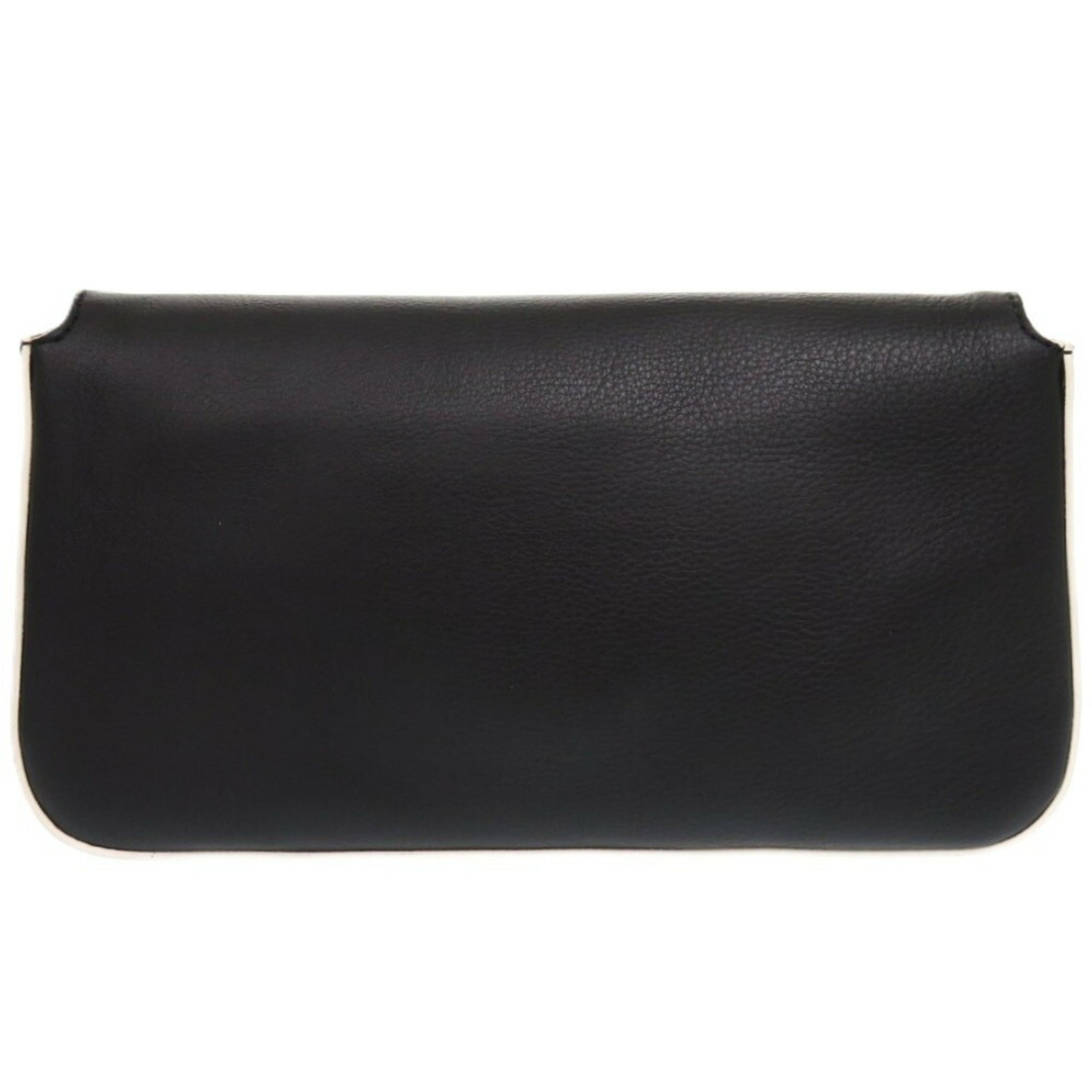 FDI Monster Bugs Leather Black Shoulder Bag 1662FENDI