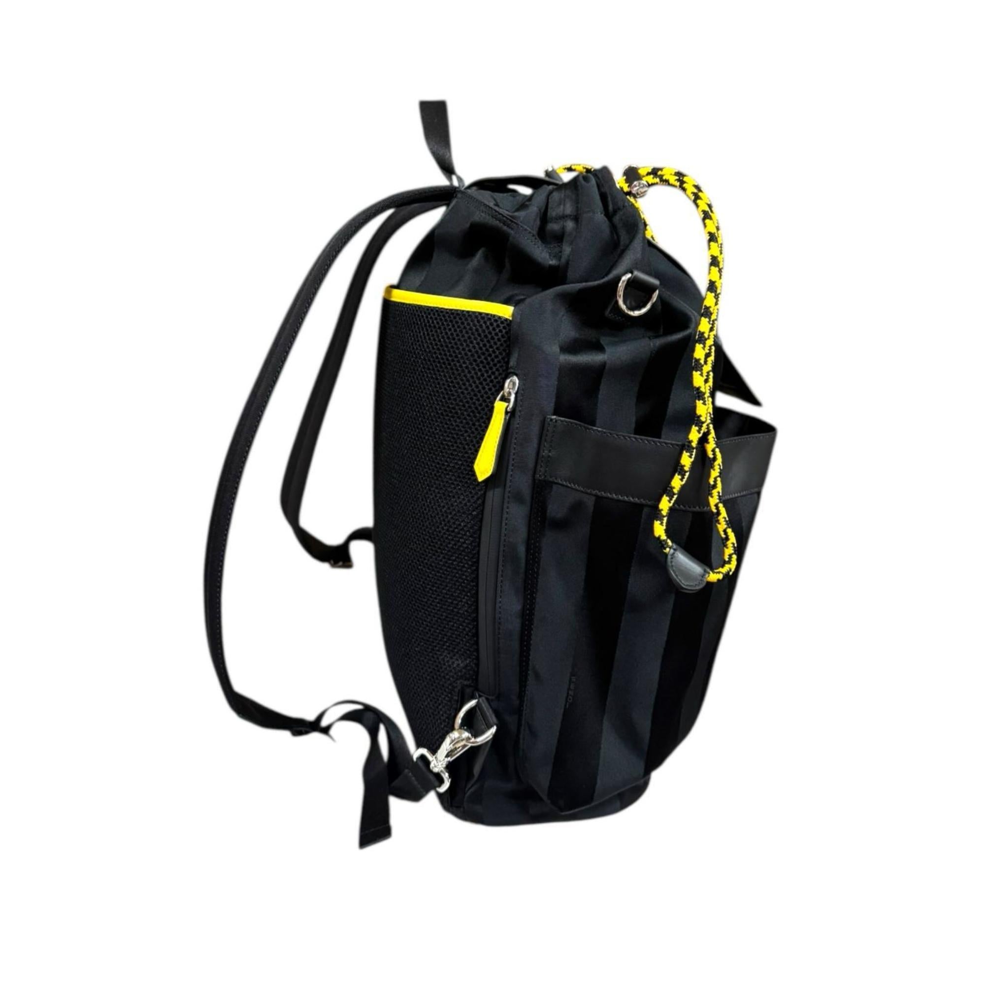 FDI Pecan Backpack/Daypack, Nylon, 7VZ056, Men's, FENDI