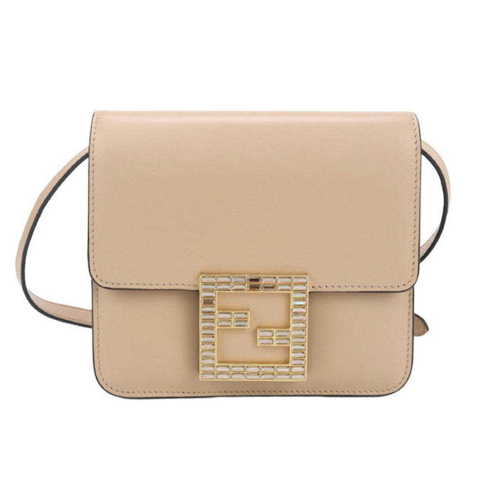 FDI Shoulder Bag FE88314 8BT325 AA1W Women's Beige