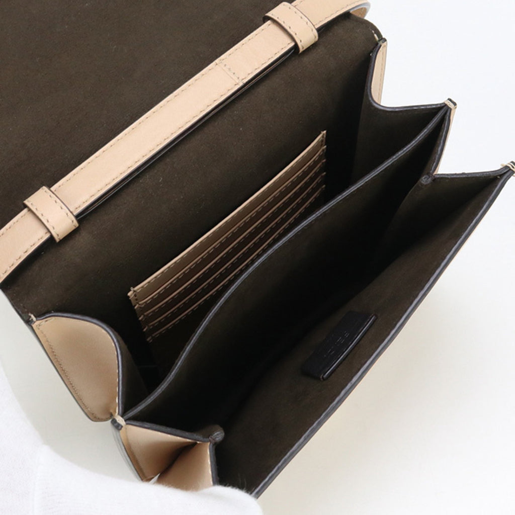 FDI Shoulder Bag FE88314 8BT325 AA1W Women's Beige