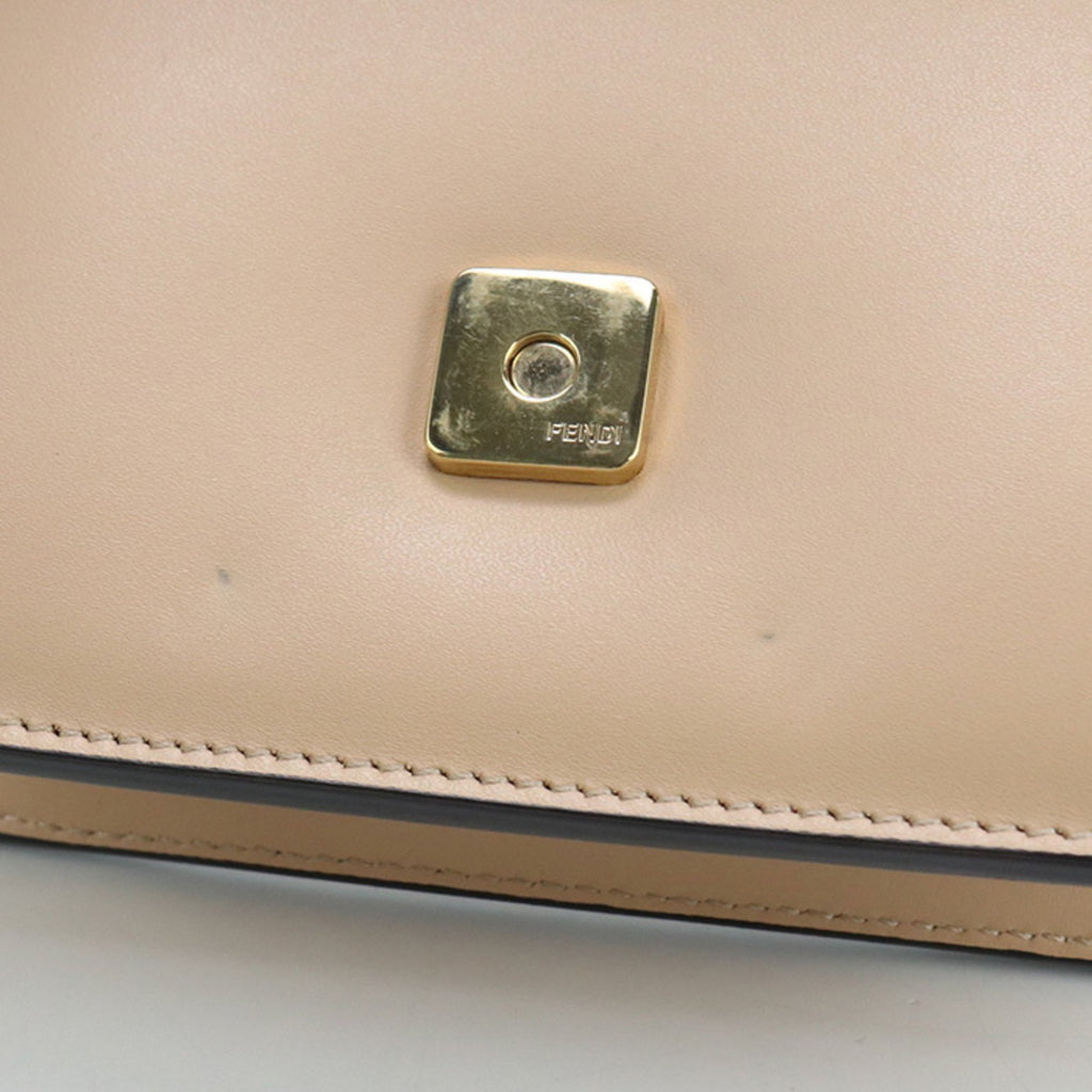 FDI Shoulder Bag FE88314 8BT325 AA1W Women's Beige