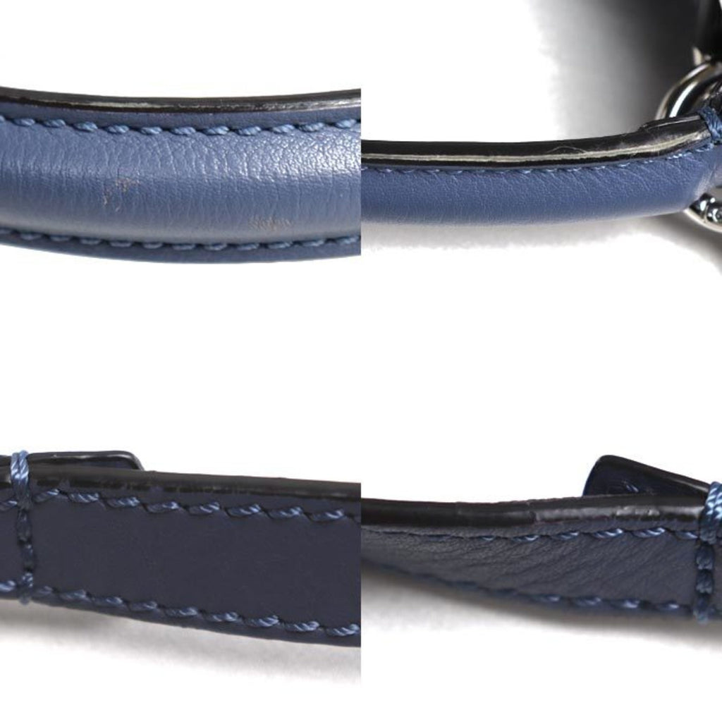 FDI Peekaboo Regular 2-Way Shoulder Bag Blue 8BN290 Women's