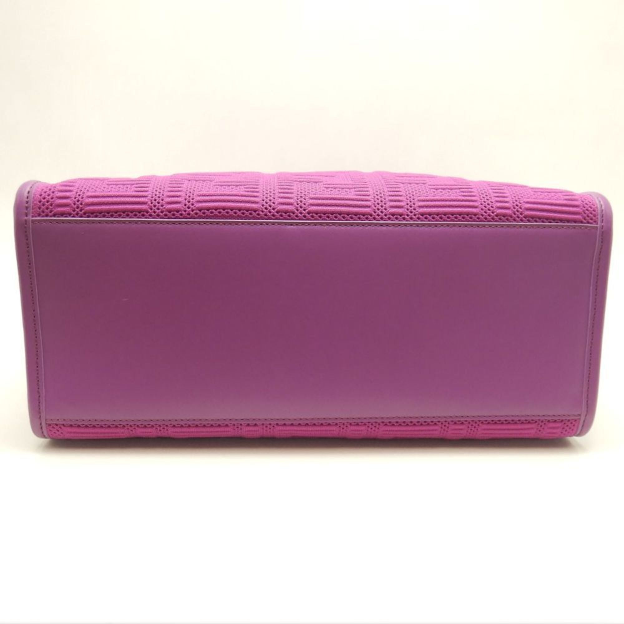 FDI Sunshine Medium 8BH386 Tote Bag, Canvas, Purple, Women's, 253068