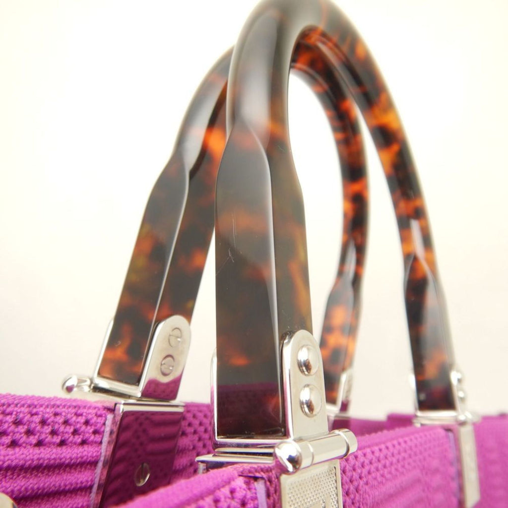 FDI Sunshine Medium 8BH386 Tote Bag, Canvas, Purple, Women's, 253068