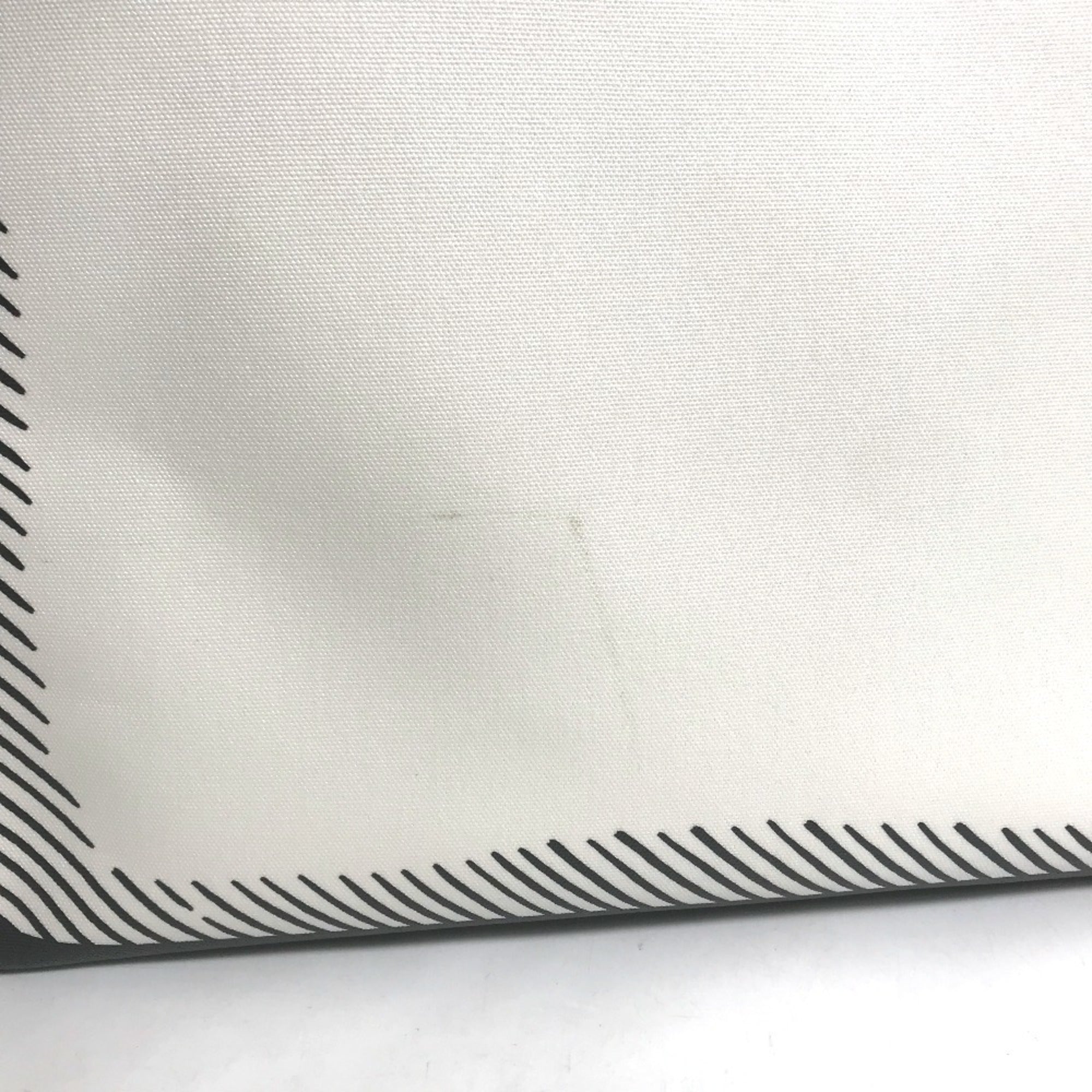 FDI 8BH357 Joshua Vides collaboration shopper bag, shoulder tote coated canvas, men's, white