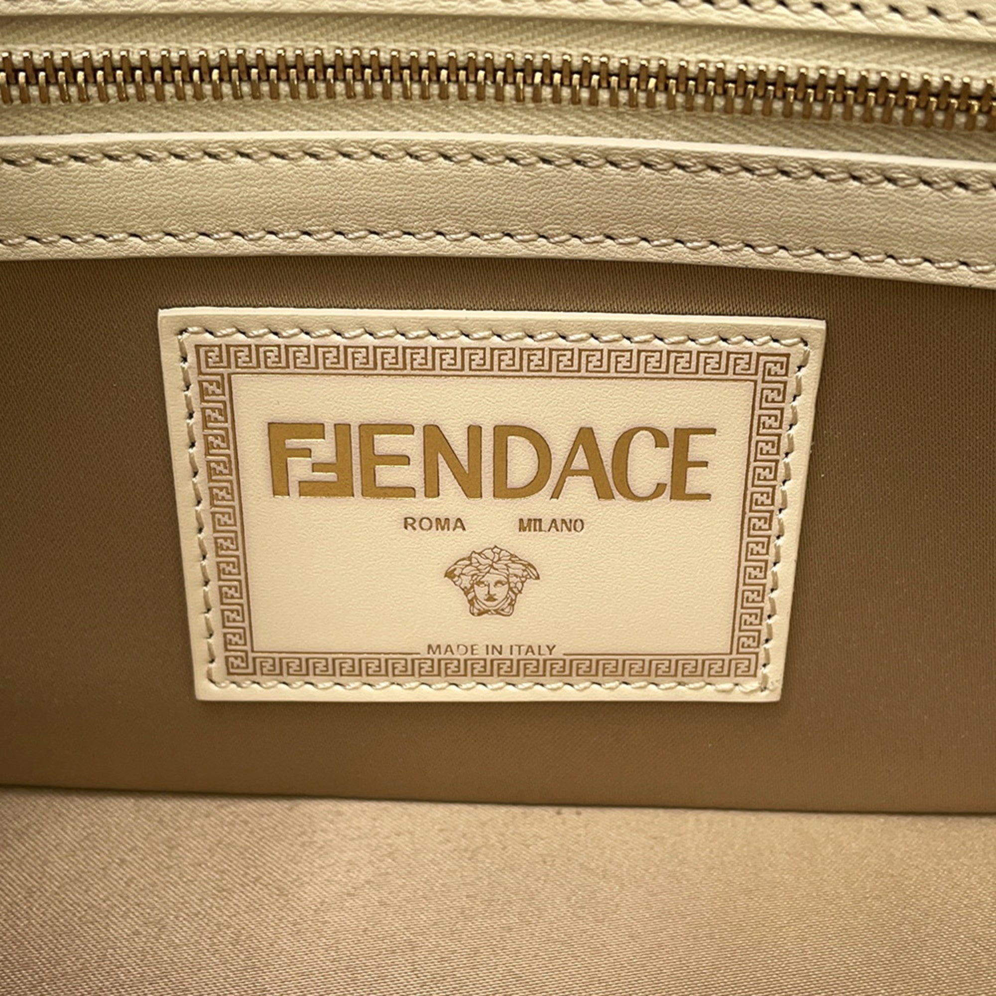 FDI handbag, Fendace Mamma Bucket nylon 8BR600, 2-way shoulder bag