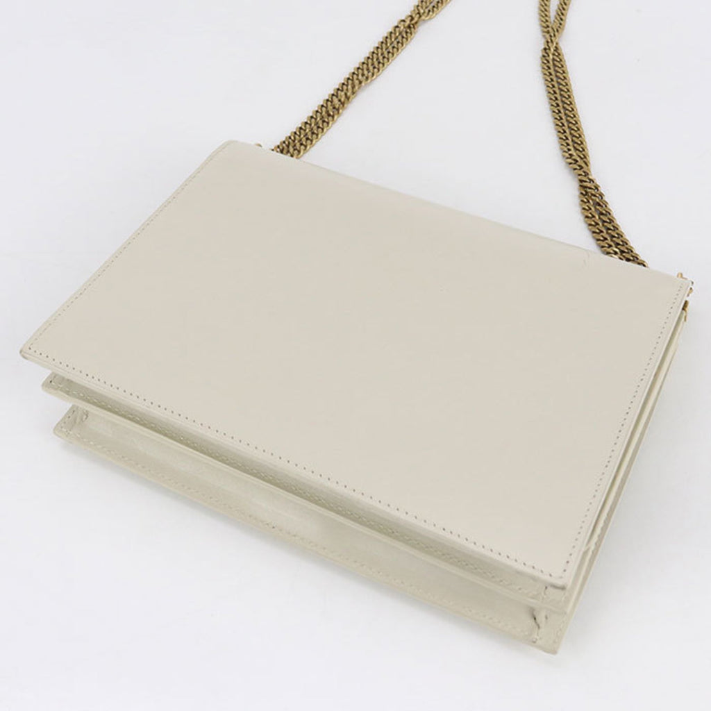 SLT LAURENT Cassandra Shoulder Bag SL89144 532750 Chain Women's Ivory