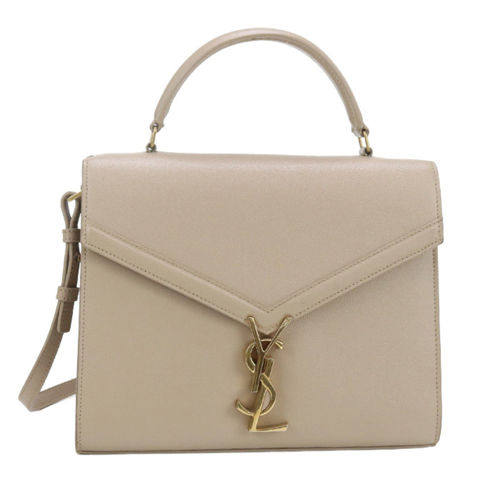SLT LAURENT Cassandra Handbag SL88880 623931 Top Handle Medium Women's Beige
