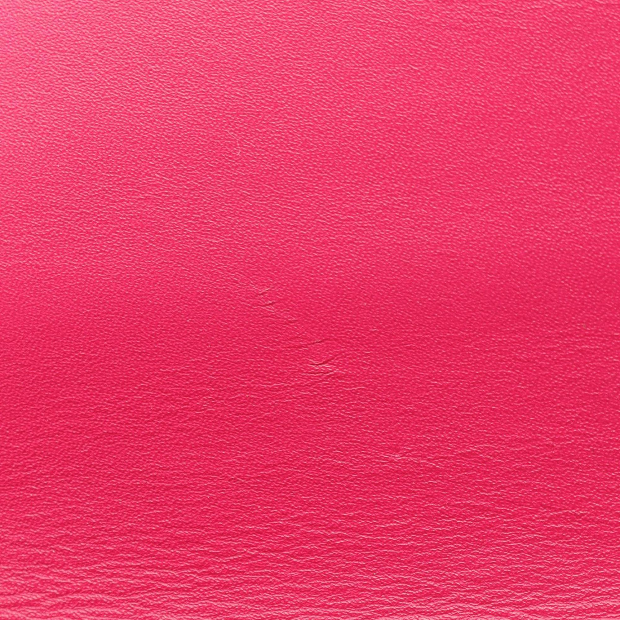 SLT Laurent Kate Monogram Shoulder Bag, Leather, Women's, Pink, 354119