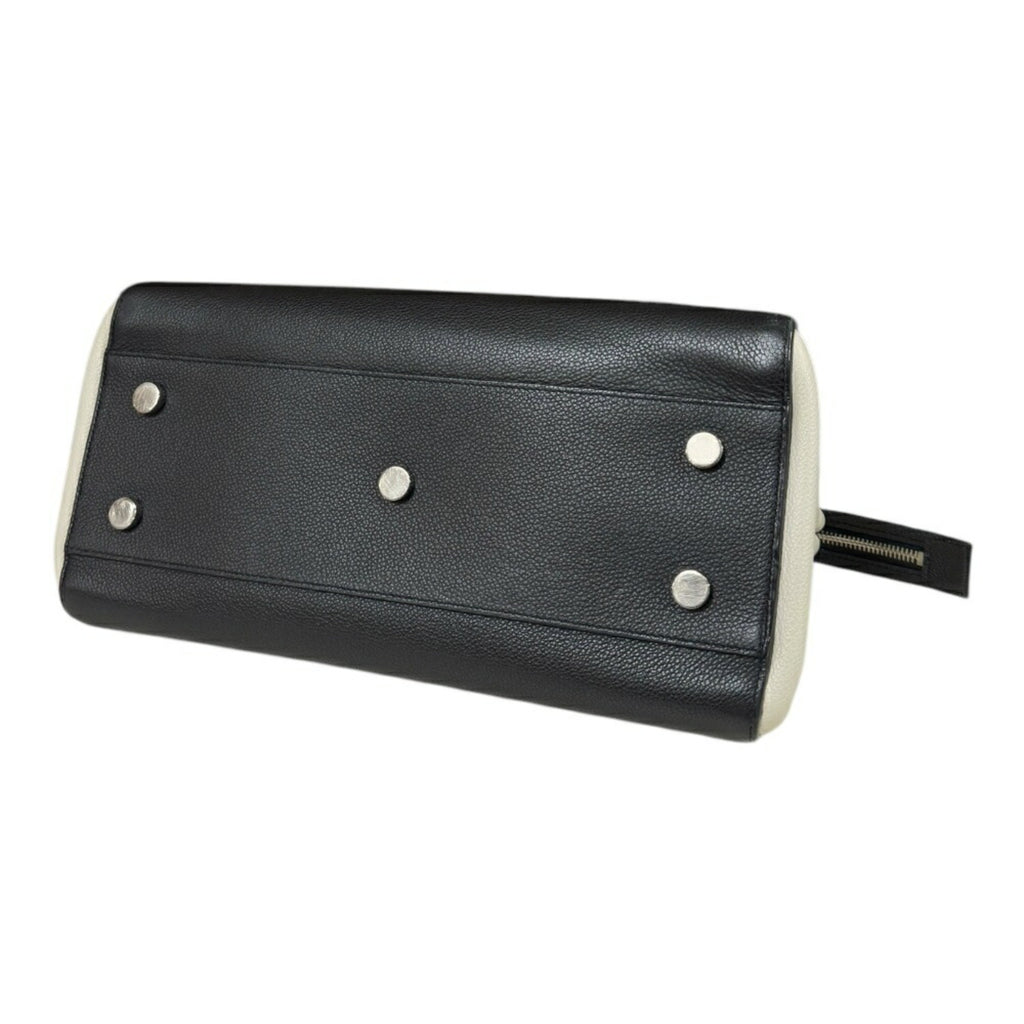 SLT Laurent Cabas Rive Gauche Shoulder Bag Leather 436620 Black Women's SAINT LAURENT