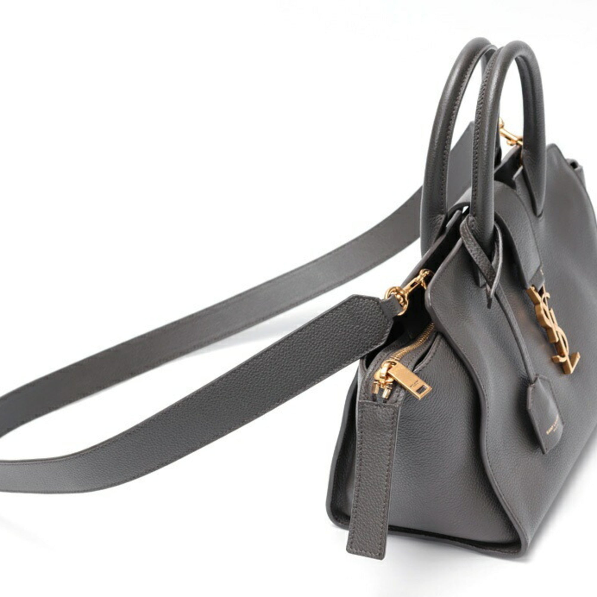 SLT Laurent Downtown Baby 635346 Leather Gray S-158912