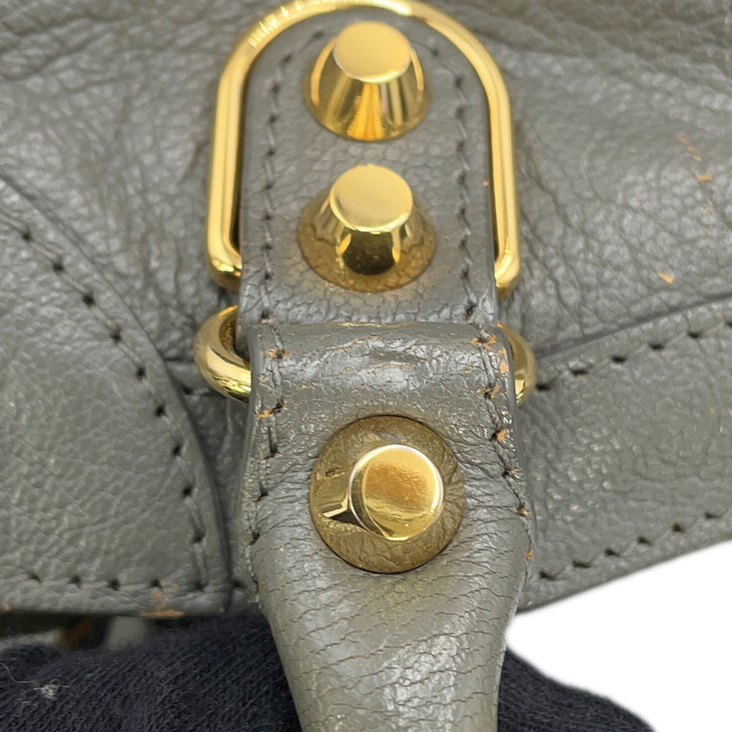 BLCG Classic Metal Edge Mini City Handbag 390160 BALENCIAGA 2-way