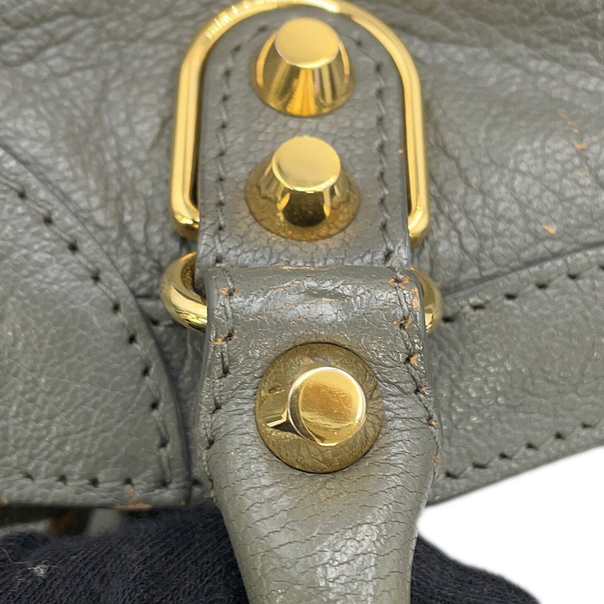 BLCG Classic Metal Edge Mini City Handbag 390160 BALENCIAGA 2-way