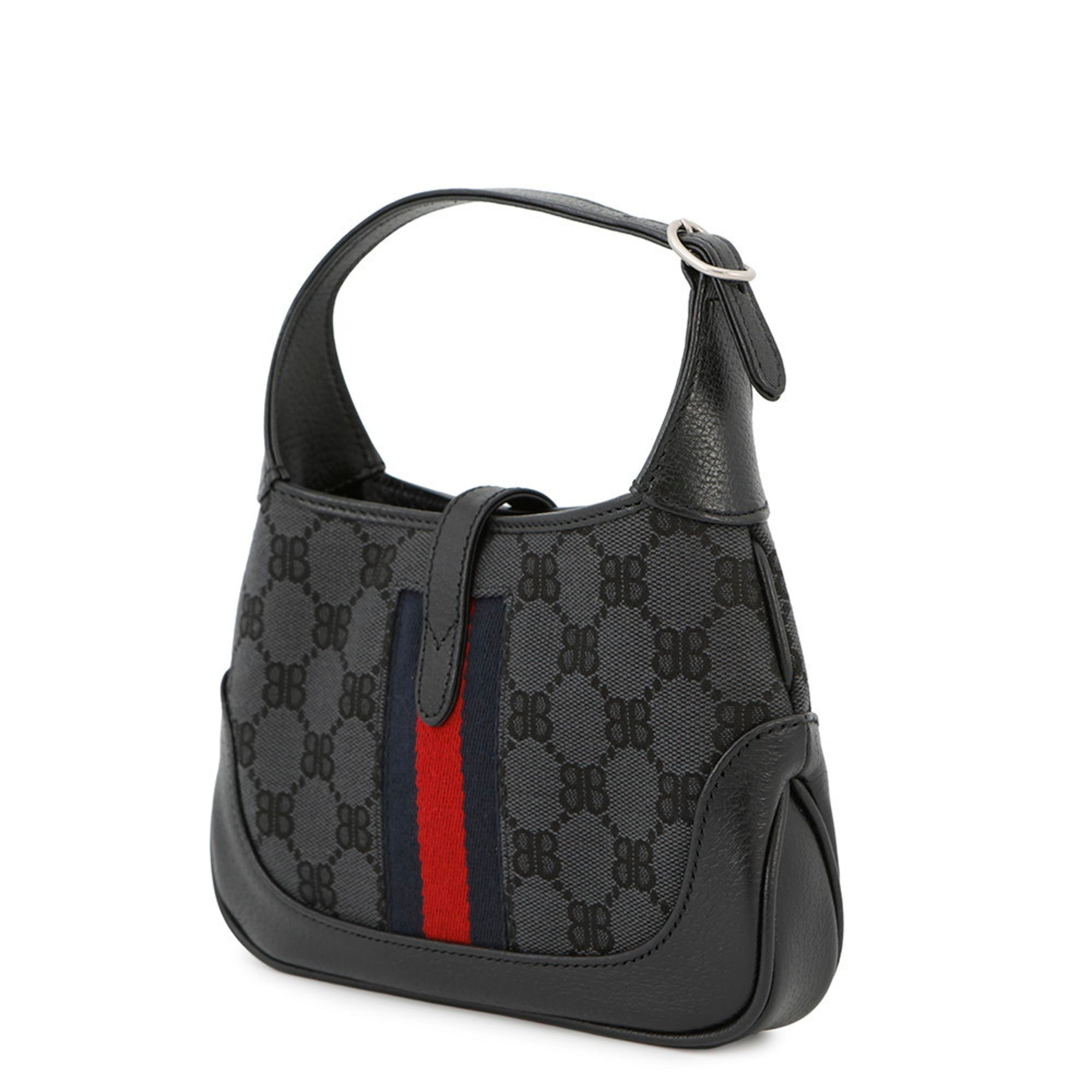 BLCG The Hacker Project Jackie 1961 Mini Handbag 680132, Gucci Collaboration, 2-Way, Black