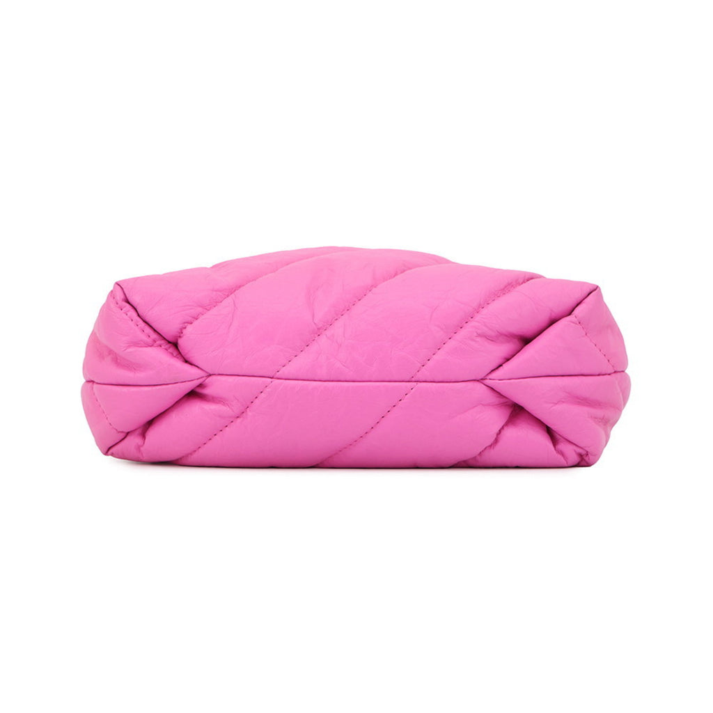 BLCG Chain Shoulder Bag in Crushed XS Leather (781796) - BALENCIAGA 2-Way