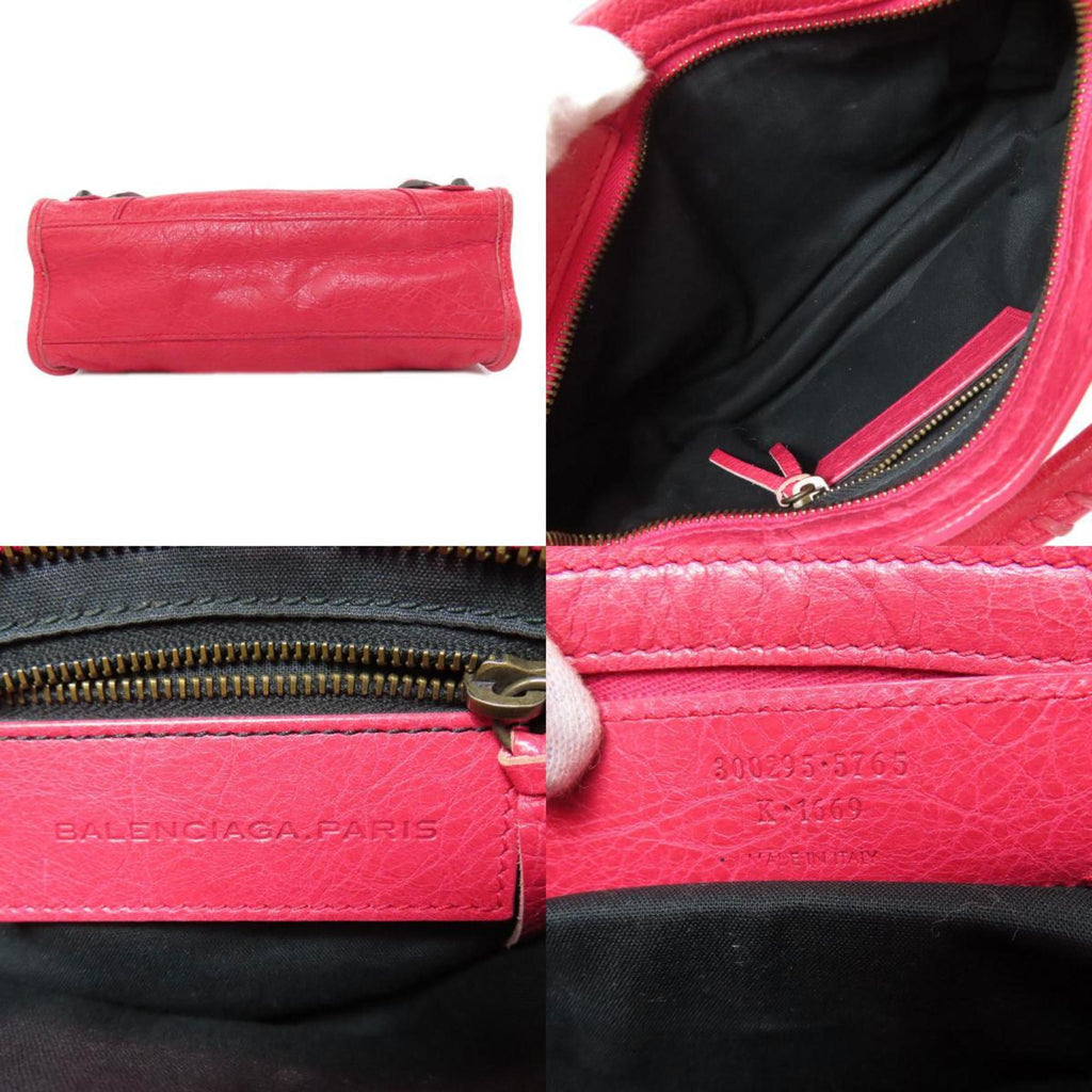 BLCG 300295 Classic Mini City Handbag in Calfskin for Women