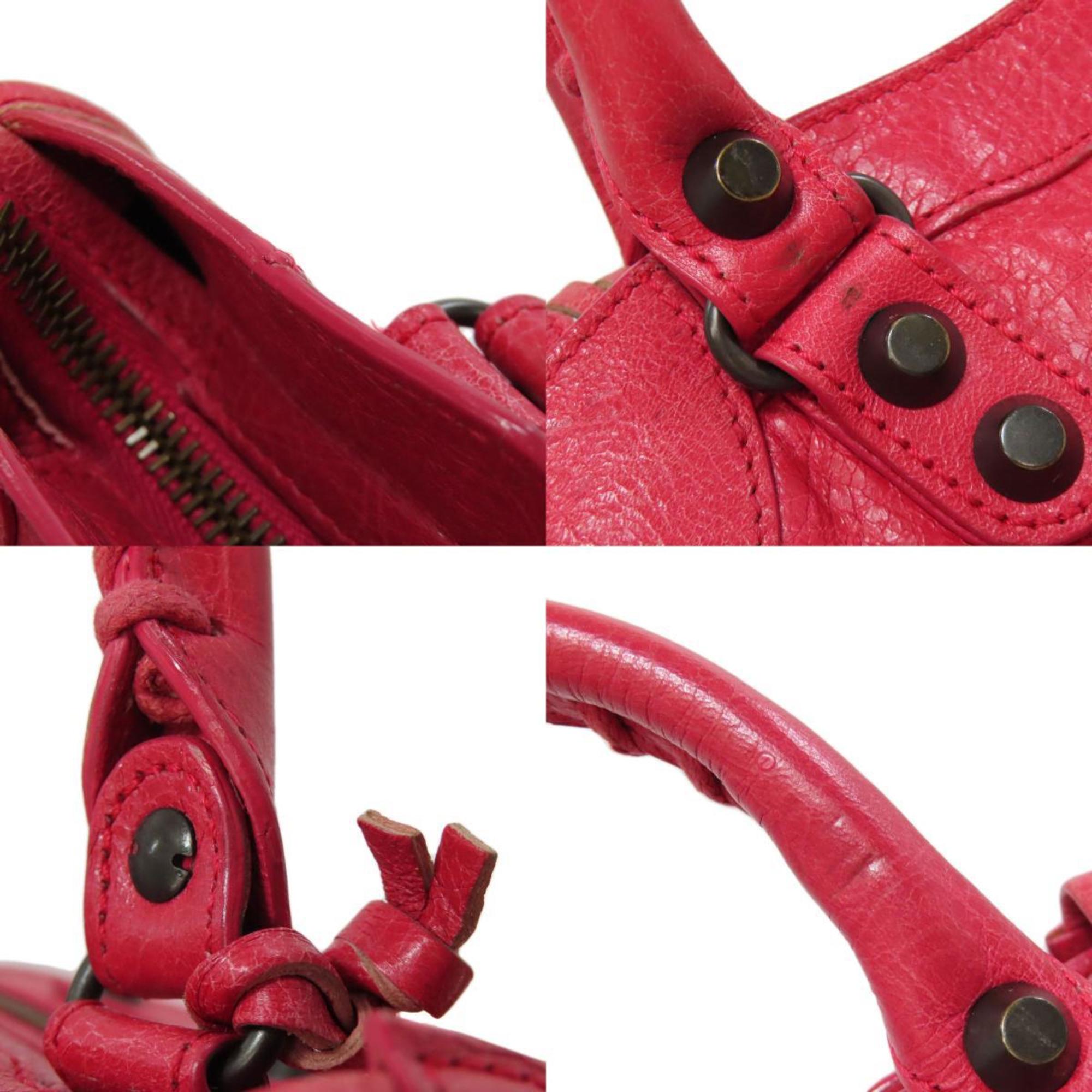 BLCG 300295 Classic Mini City Handbag in Calfskin for Women