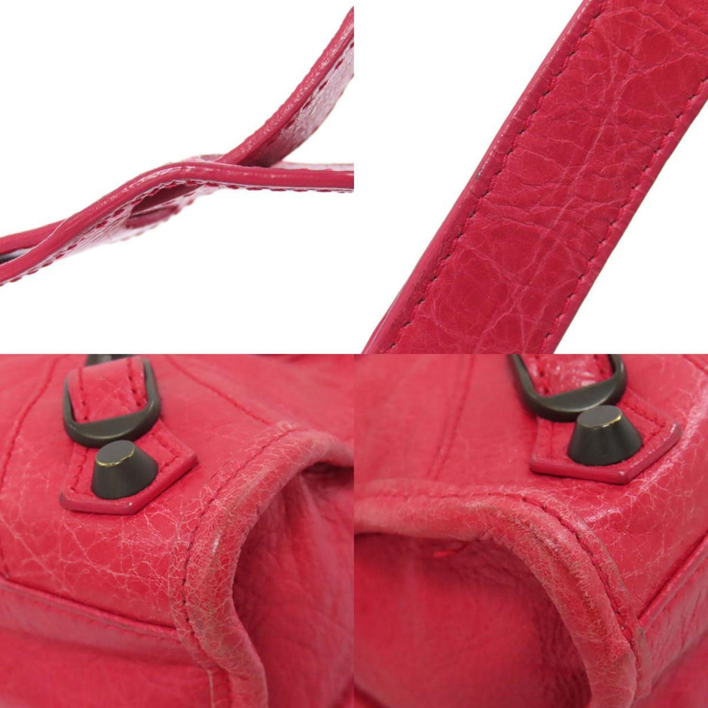 BLCG 300295 Classic Mini City Handbag in Calfskin for Women